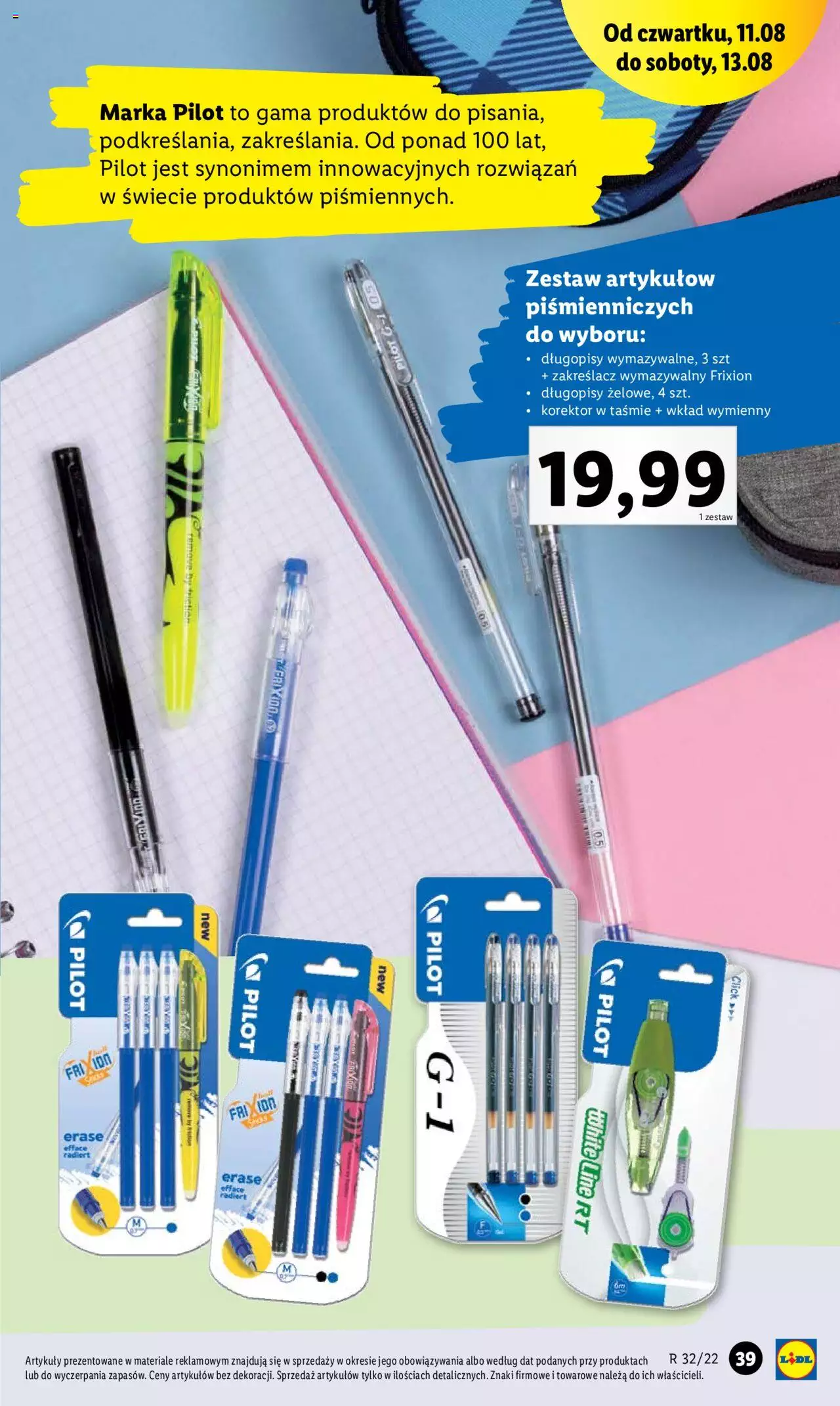 Lidl Katalog gazetka ważna od 08.08.2022 do 13.08.2022 strona 39