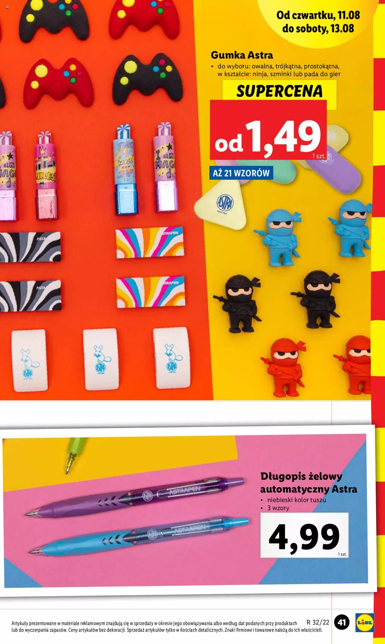 Lidl Katalog gazetka ważna od 08.08.2022 do 13.08.2022 strona 41