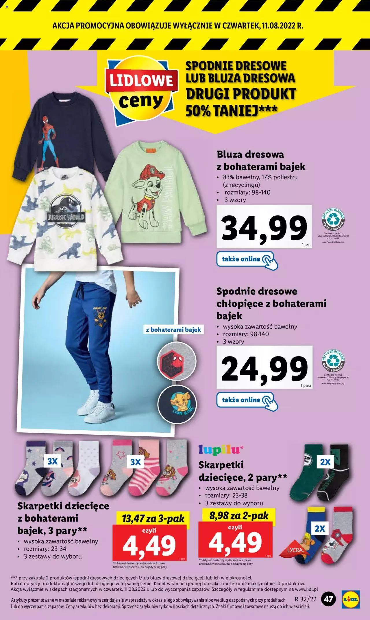 Lidl Katalog gazetka ważna od 08.08.2022 do 13.08.2022 strona 49
