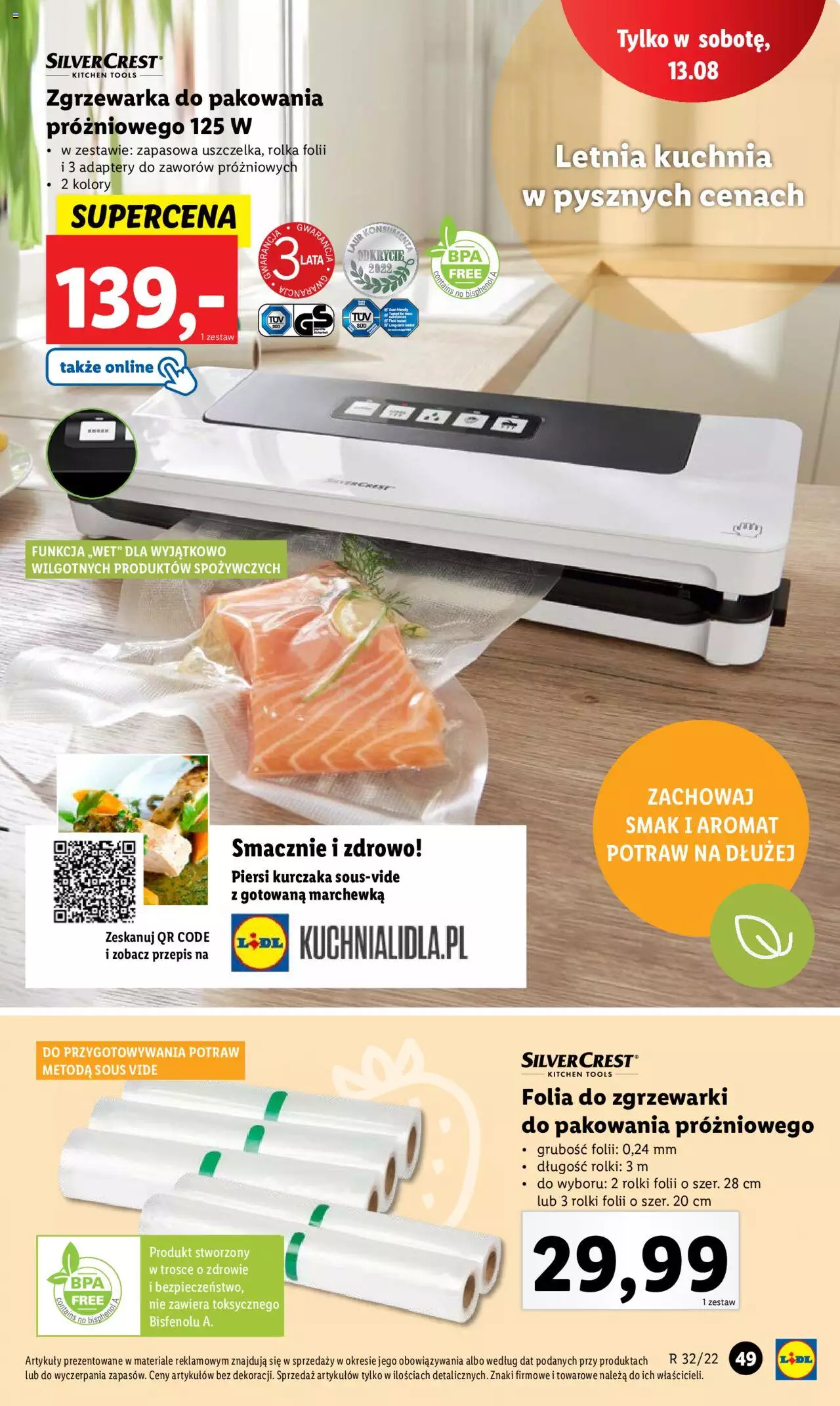 Lidl Katalog gazetka ważna od 08.08.2022 do 13.08.2022 strona 51