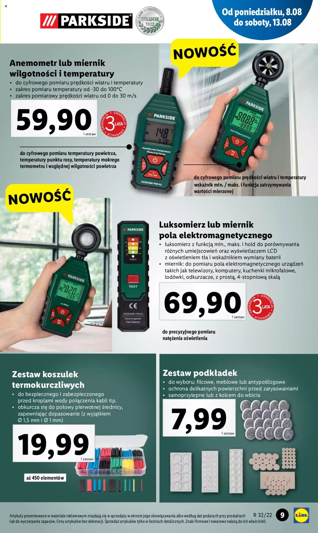 Lidl Katalog gazetka ważna od 08.08.2022 do 13.08.2022 strona 9