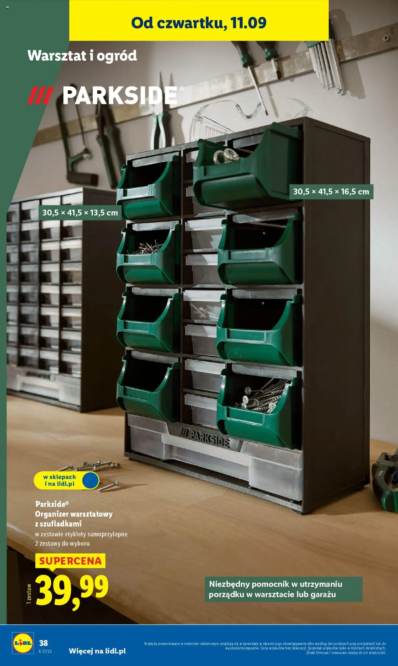 LIDL Katalog gazetka ważna  od 08.09.2025 do 13.09.2025 strona 39