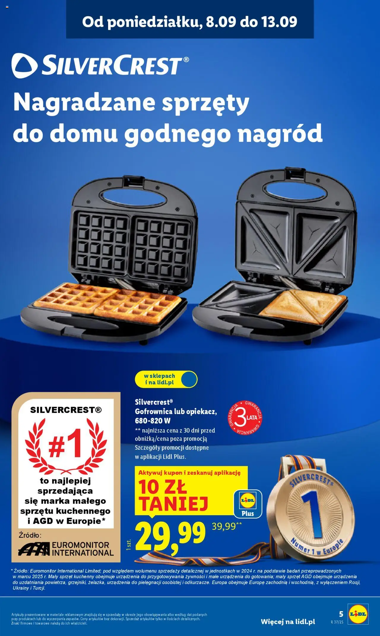 LIDL Katalog gazetka ważna  od 08.09.2025 do 13.09.2025 strona 5