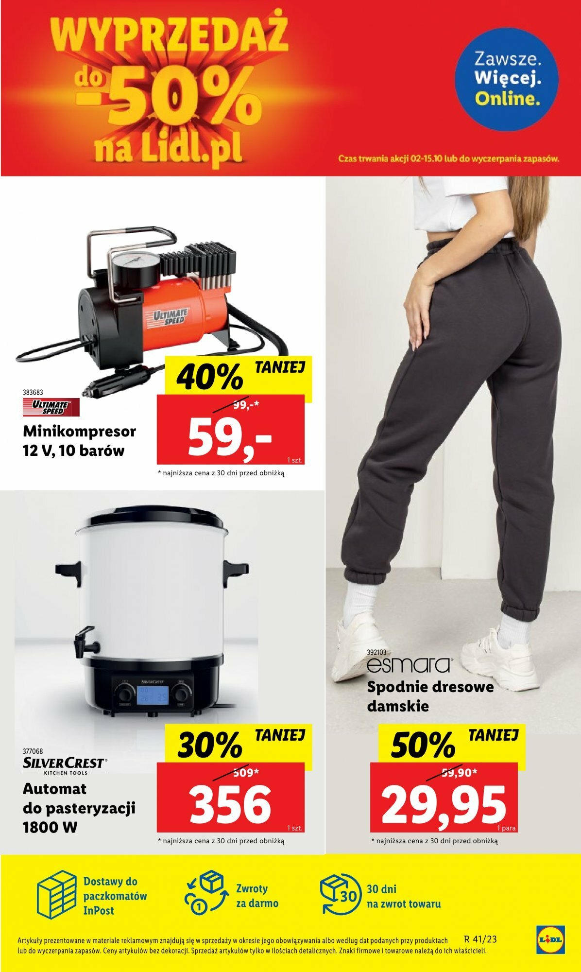 LIDL Katalog gazetka ważna od 09.10.2023 do 14.10.2023 strona 23