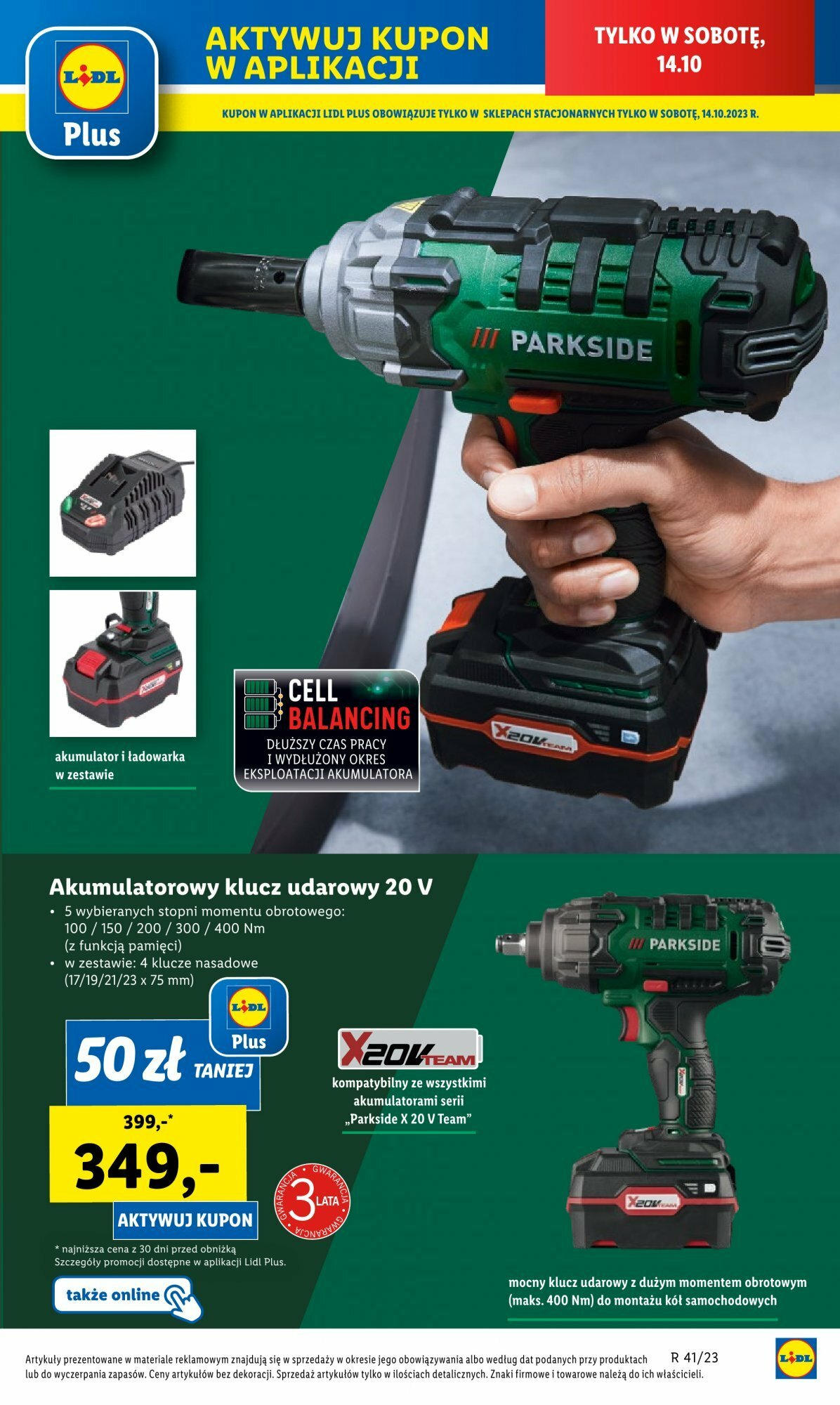 LIDL Katalog gazetka ważna od 09.10.2023 do 14.10.2023 strona 31