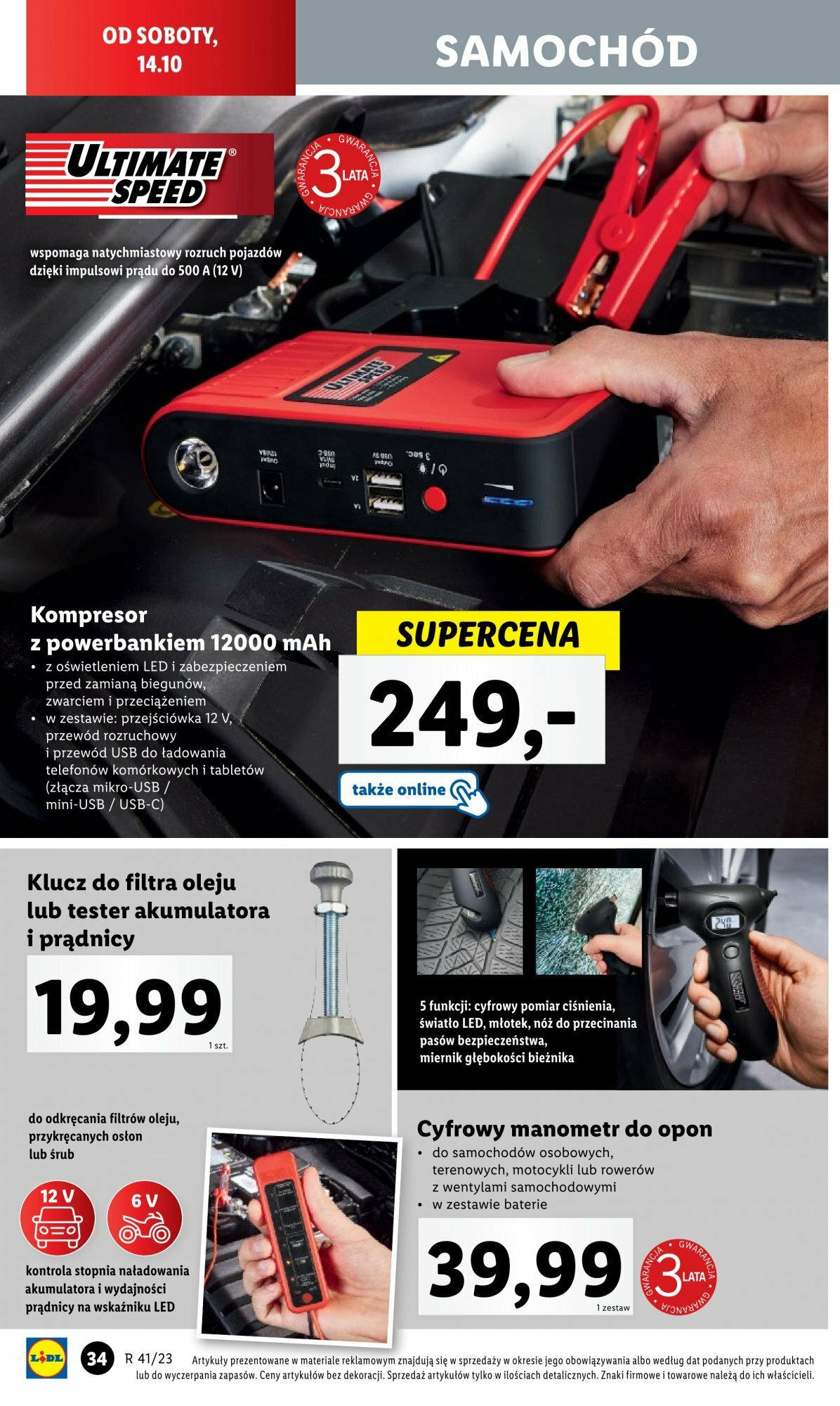 LIDL Katalog gazetka ważna od 09.10.2023 do 14.10.2023 strona 38