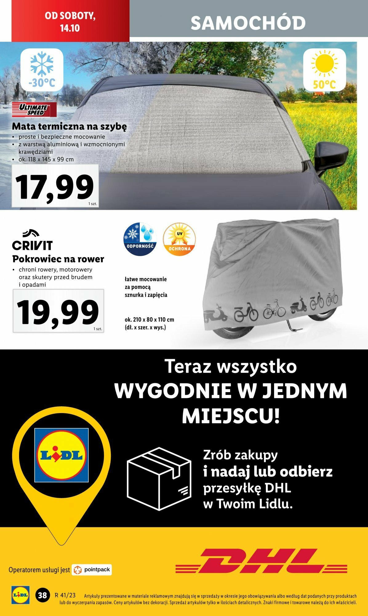 LIDL Katalog gazetka ważna od 09.10.2023 do 14.10.2023 strona 43