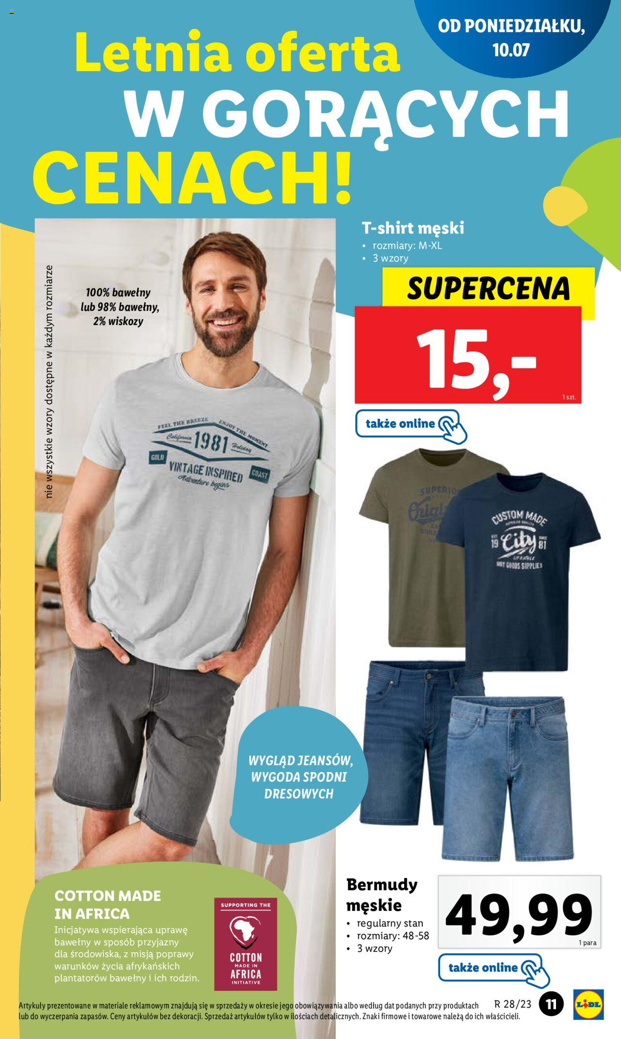 LIDL Katalog gazetka ważna od 10.07.2023 do 15.07.2023 strona 11