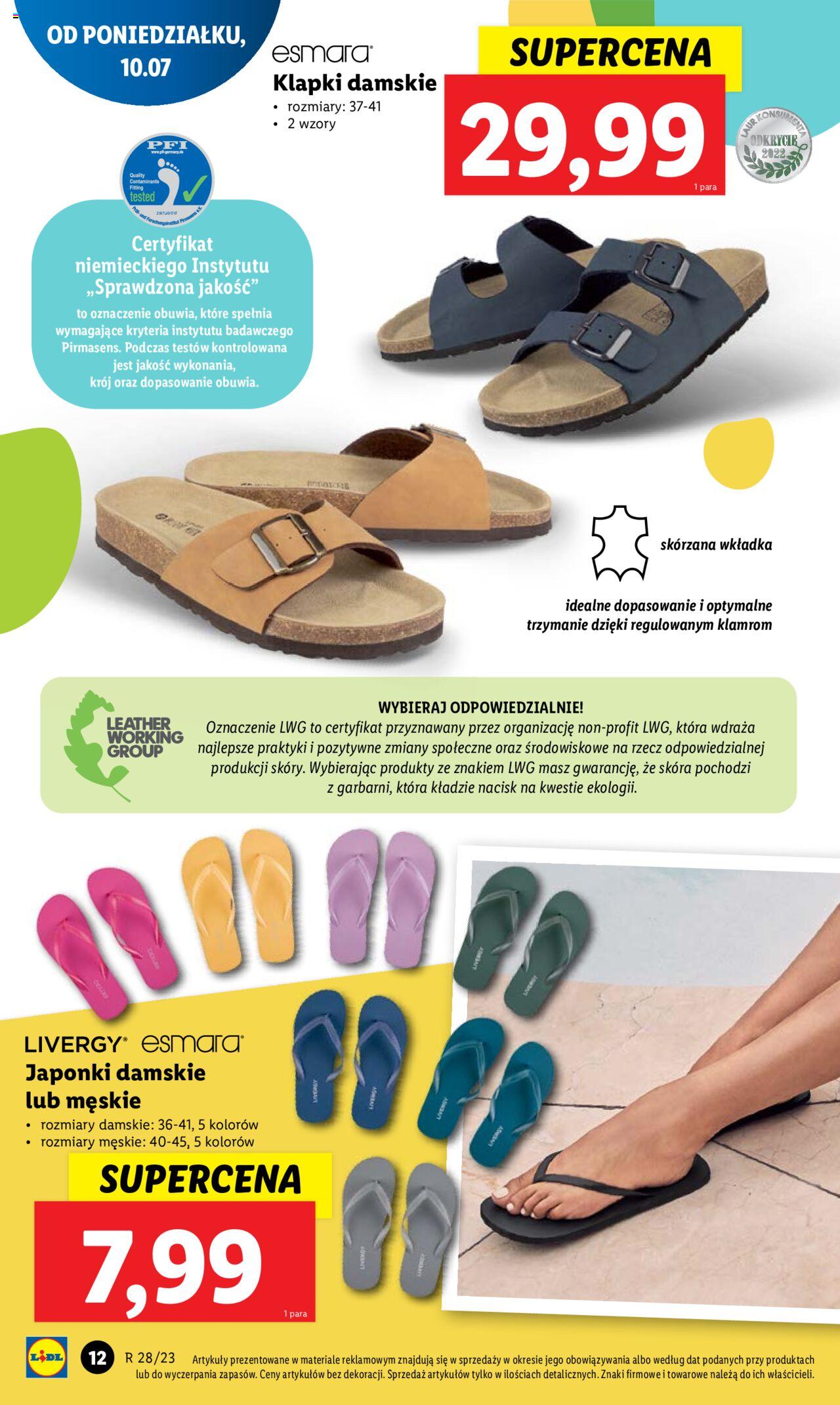 LIDL Katalog gazetka ważna od 10.07.2023 do 15.07.2023 strona 12