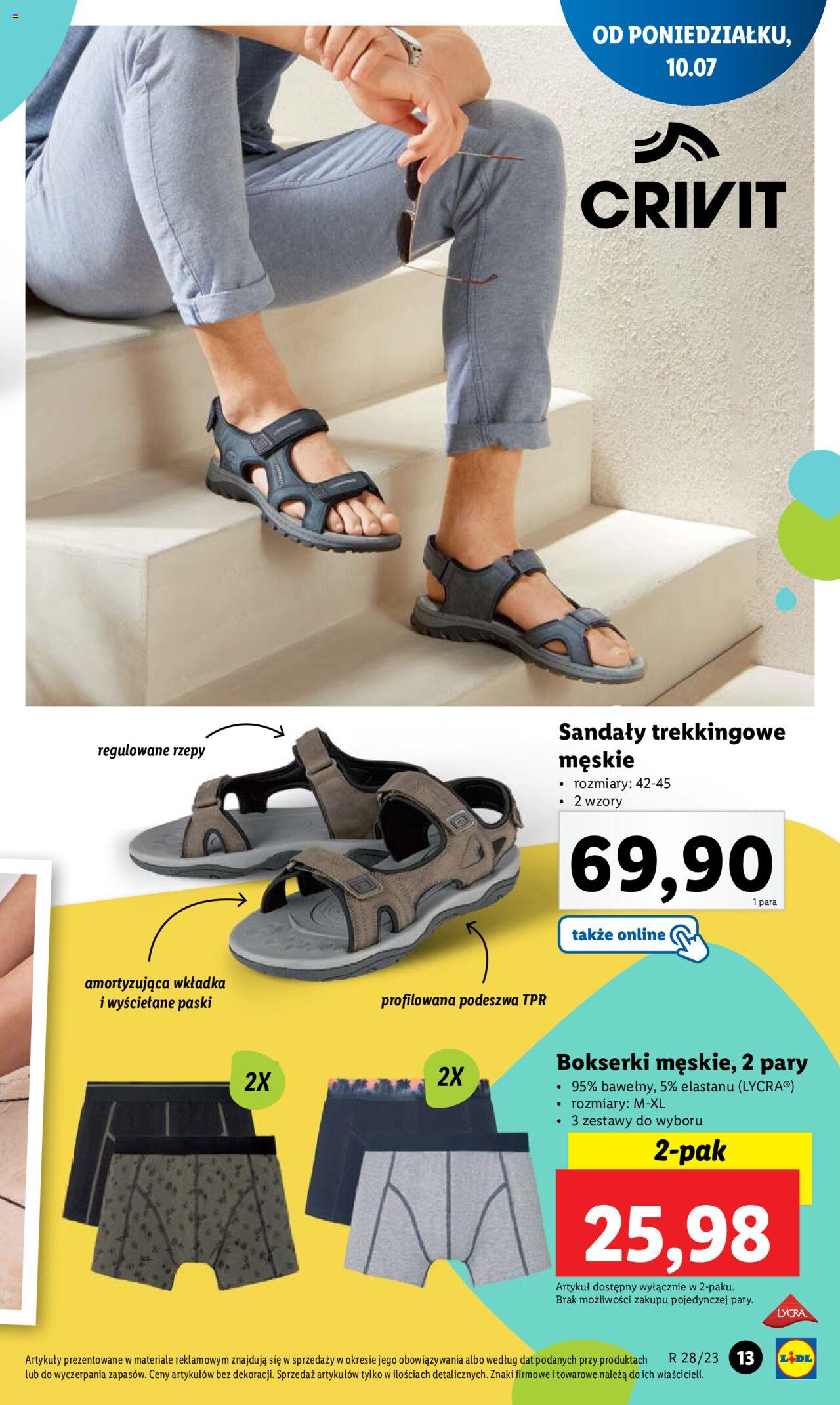 LIDL Katalog gazetka ważna od 10.07.2023 do 15.07.2023 strona 13