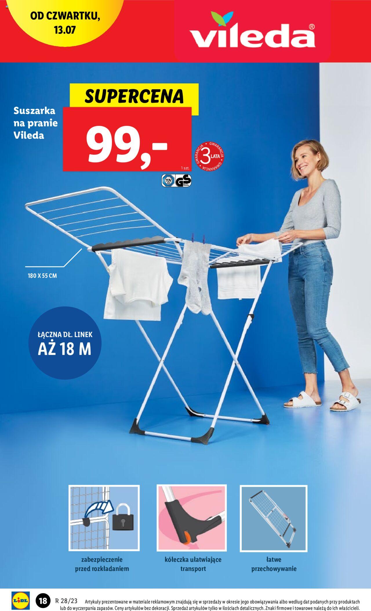 LIDL Katalog gazetka ważna od 10.07.2023 do 15.07.2023 strona 18