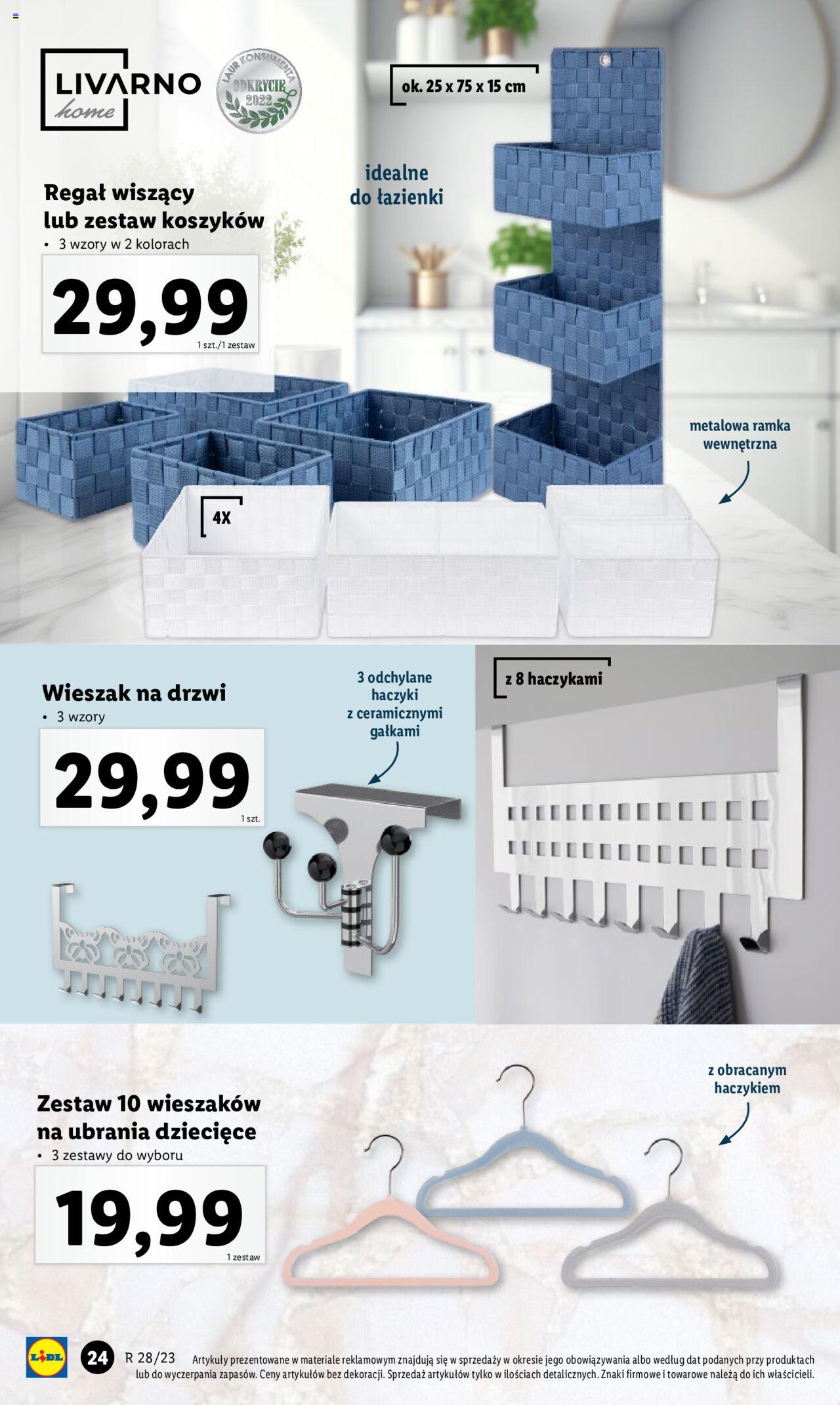 LIDL Katalog gazetka ważna od 10.07.2023 do 15.07.2023 strona 24