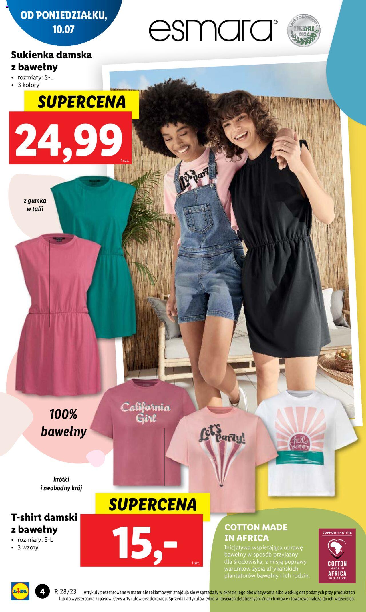 LIDL Katalog gazetka ważna od 10.07.2023 do 15.07.2023 strona 4