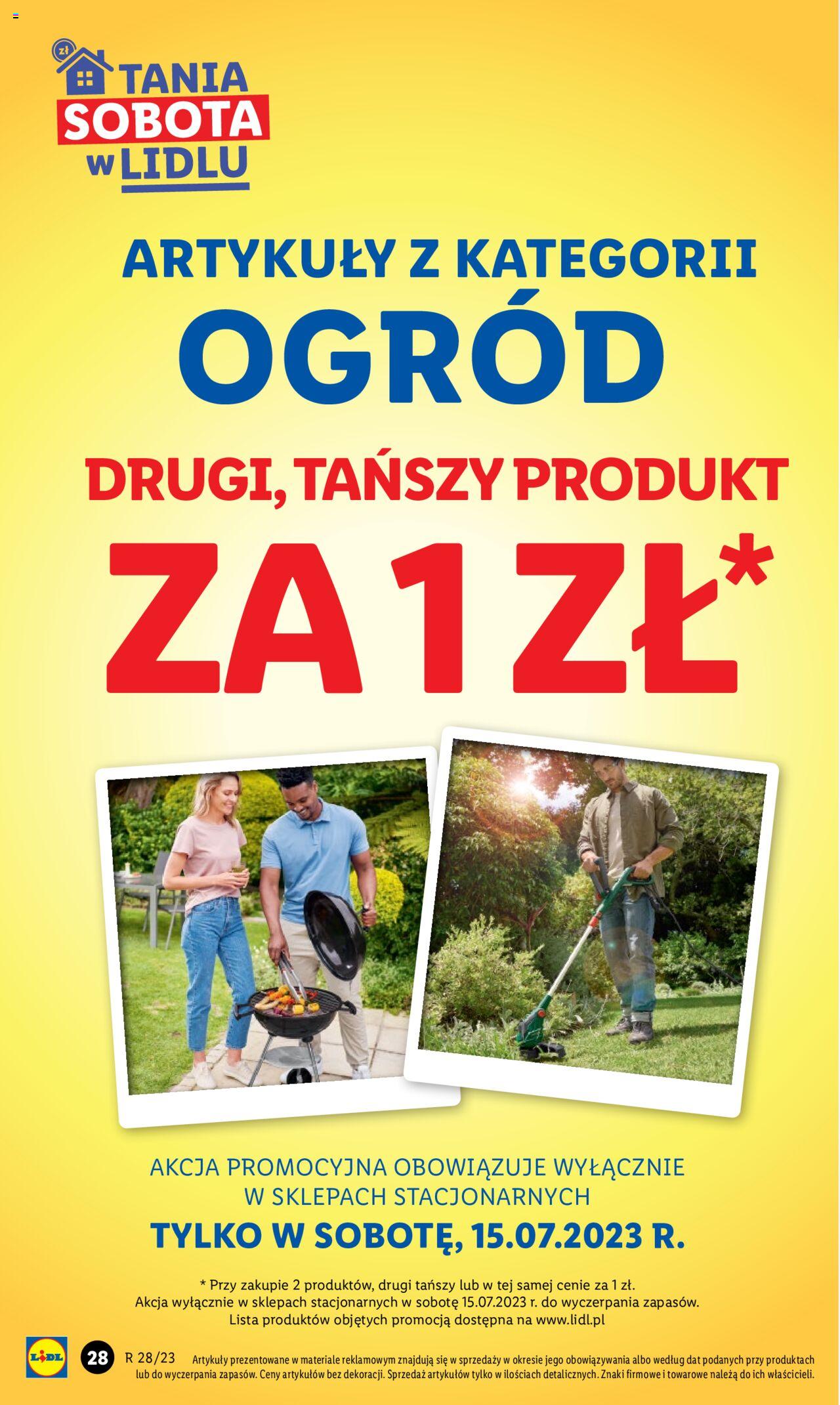 LIDL Katalog gazetka ważna od 10.07.2023 do 15.07.2023 strona 34