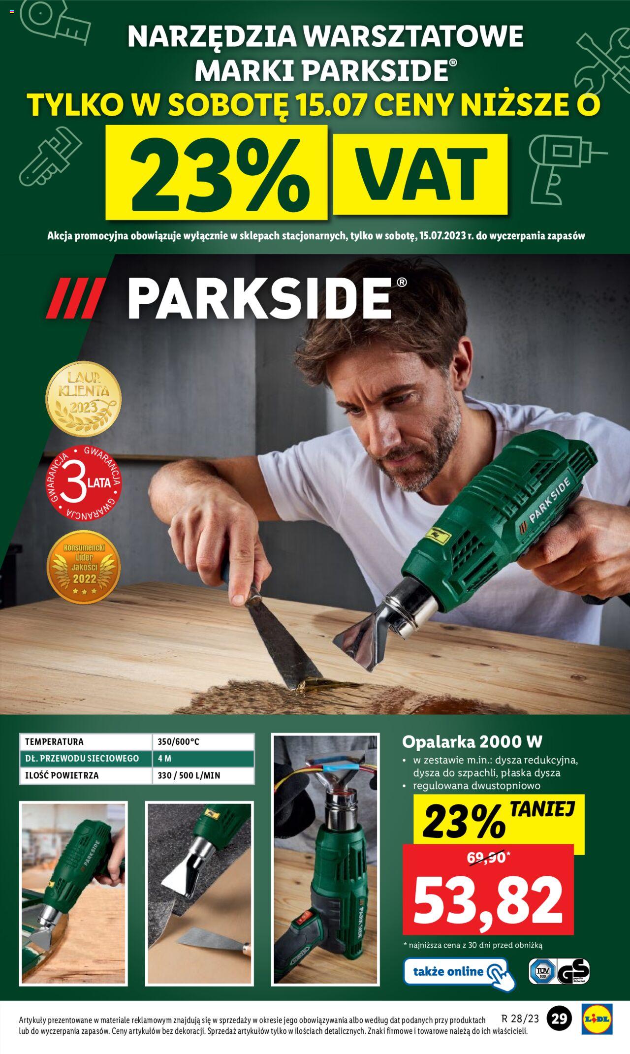 LIDL Katalog gazetka ważna od 10.07.2023 do 15.07.2023 strona 35