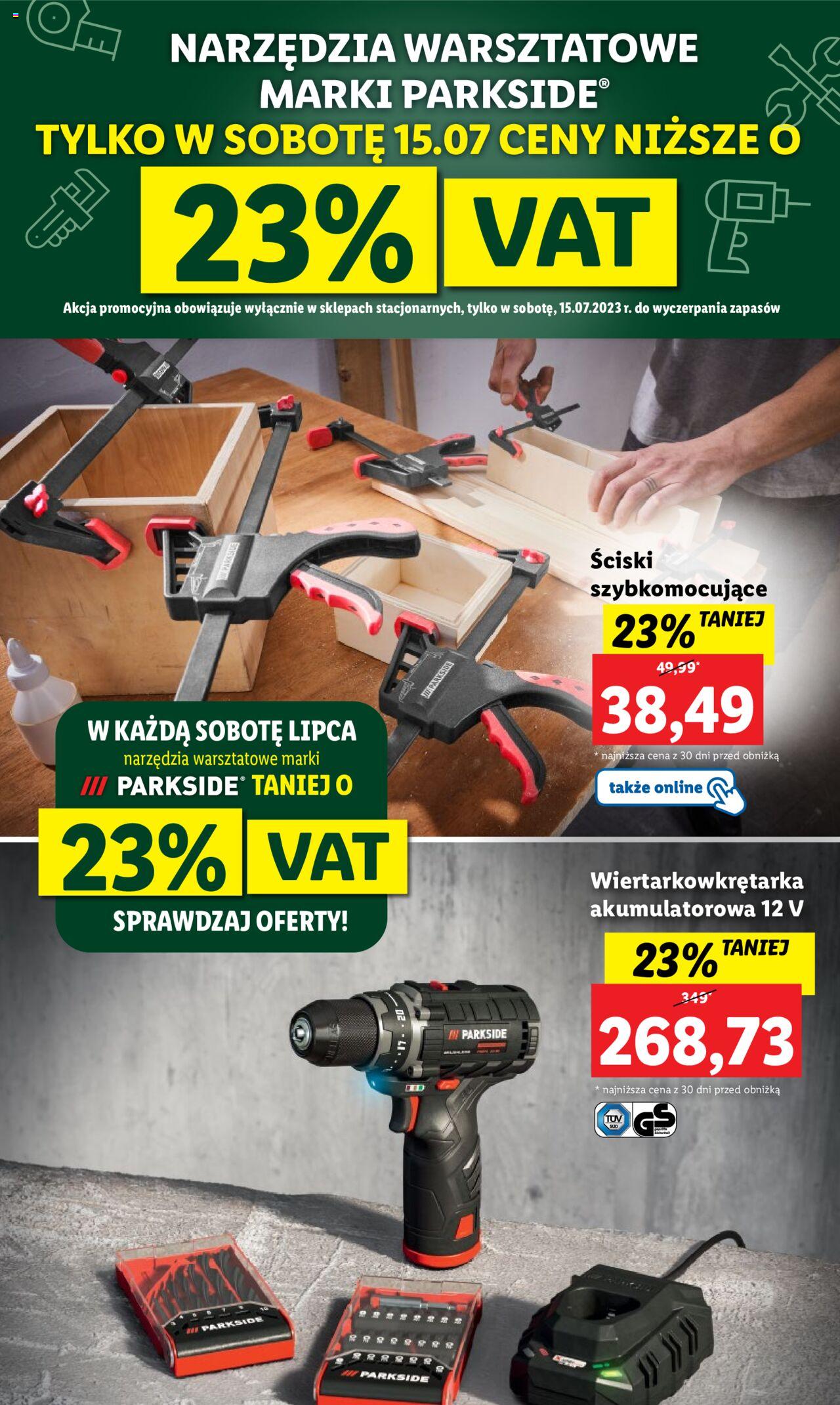 LIDL Katalog gazetka ważna od 10.07.2023 do 15.07.2023 strona 48