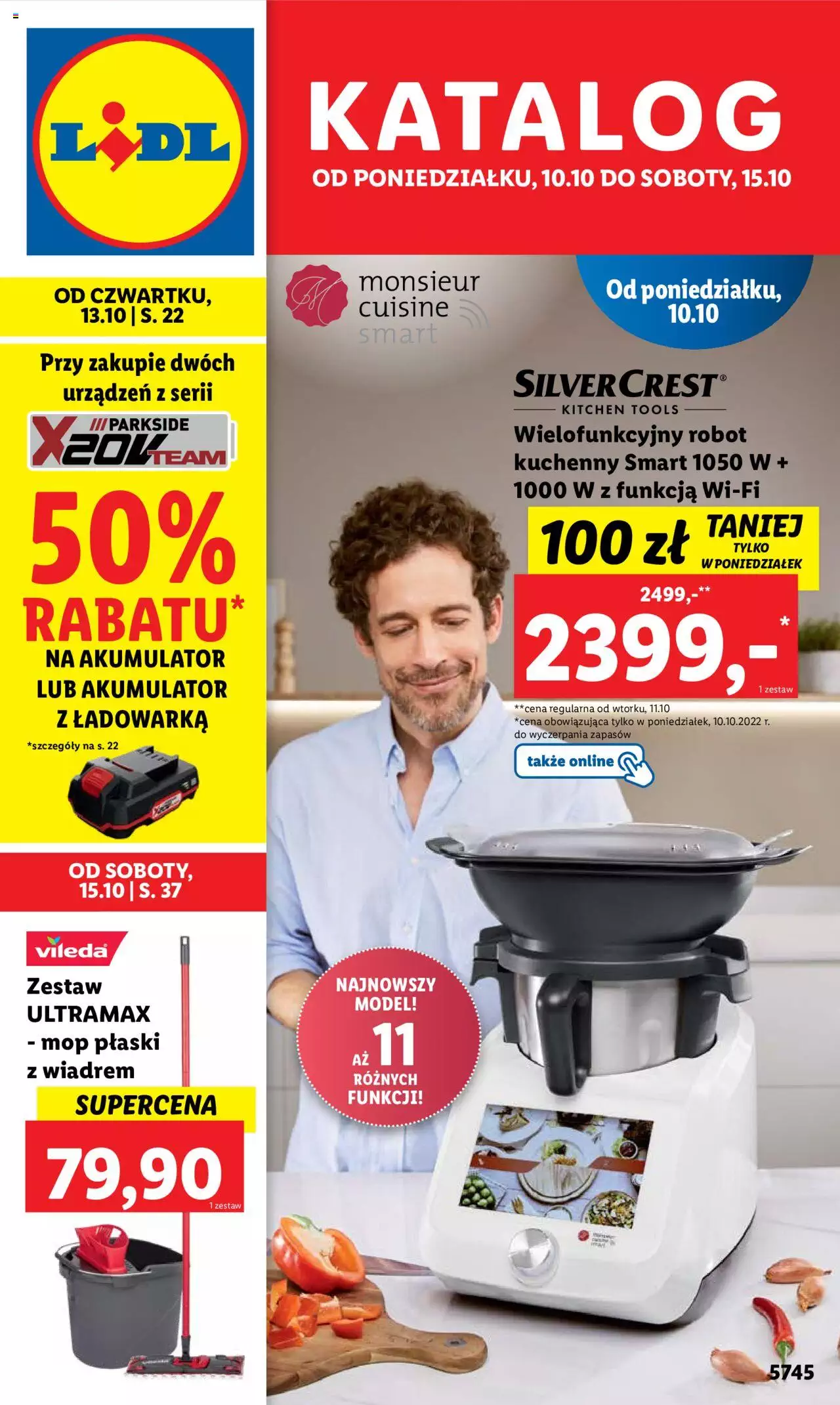 Lidl Katalog gazetka ważna od 10.10.2022 do 15.10.2022 strona 1
