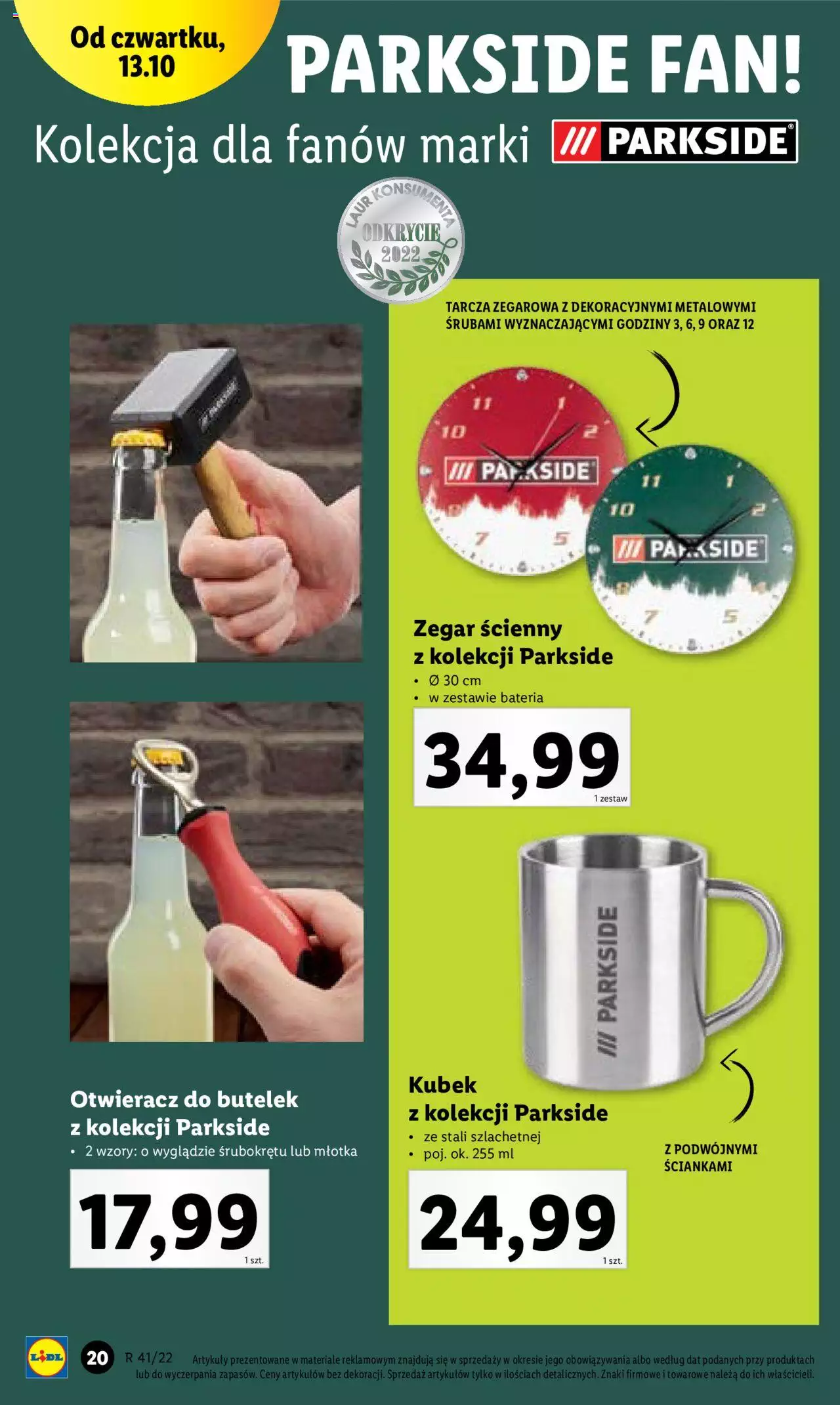 Lidl Katalog gazetka ważna od 10.10.2022 do 15.10.2022 strona 20