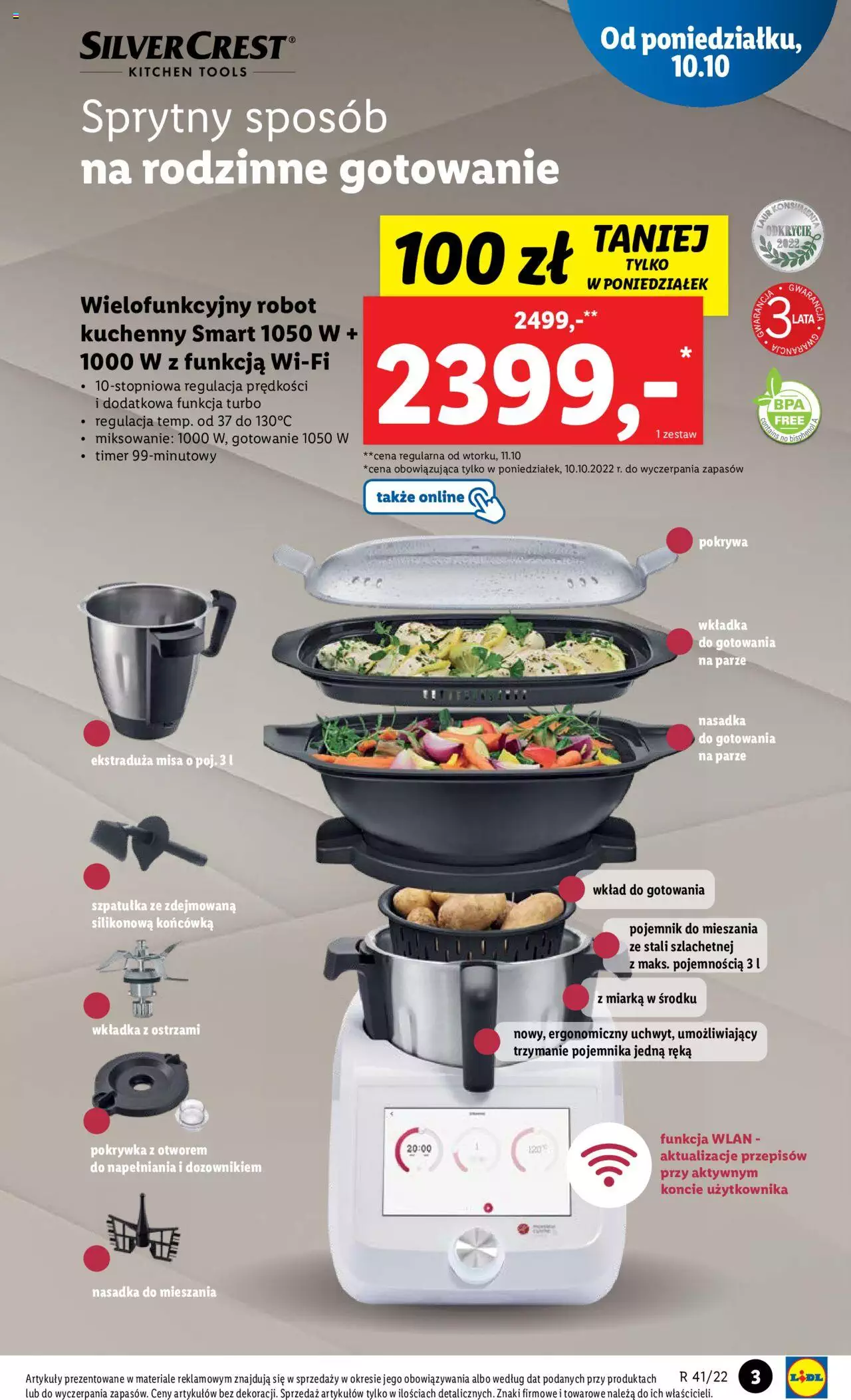 Lidl Katalog gazetka ważna od 10.10.2022 do 15.10.2022 strona 3