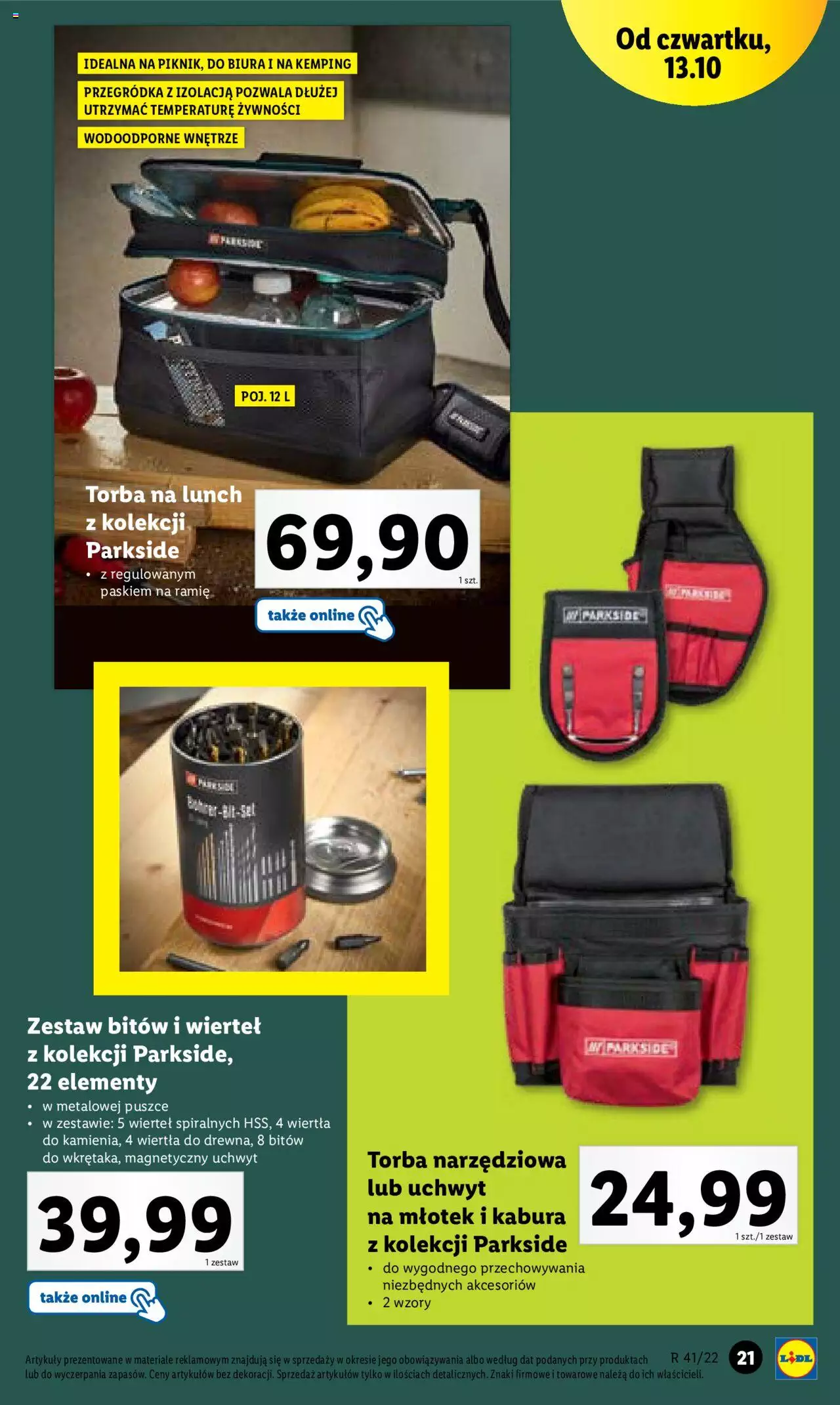 Lidl Katalog gazetka ważna od 10.10.2022 do 15.10.2022 strona 21