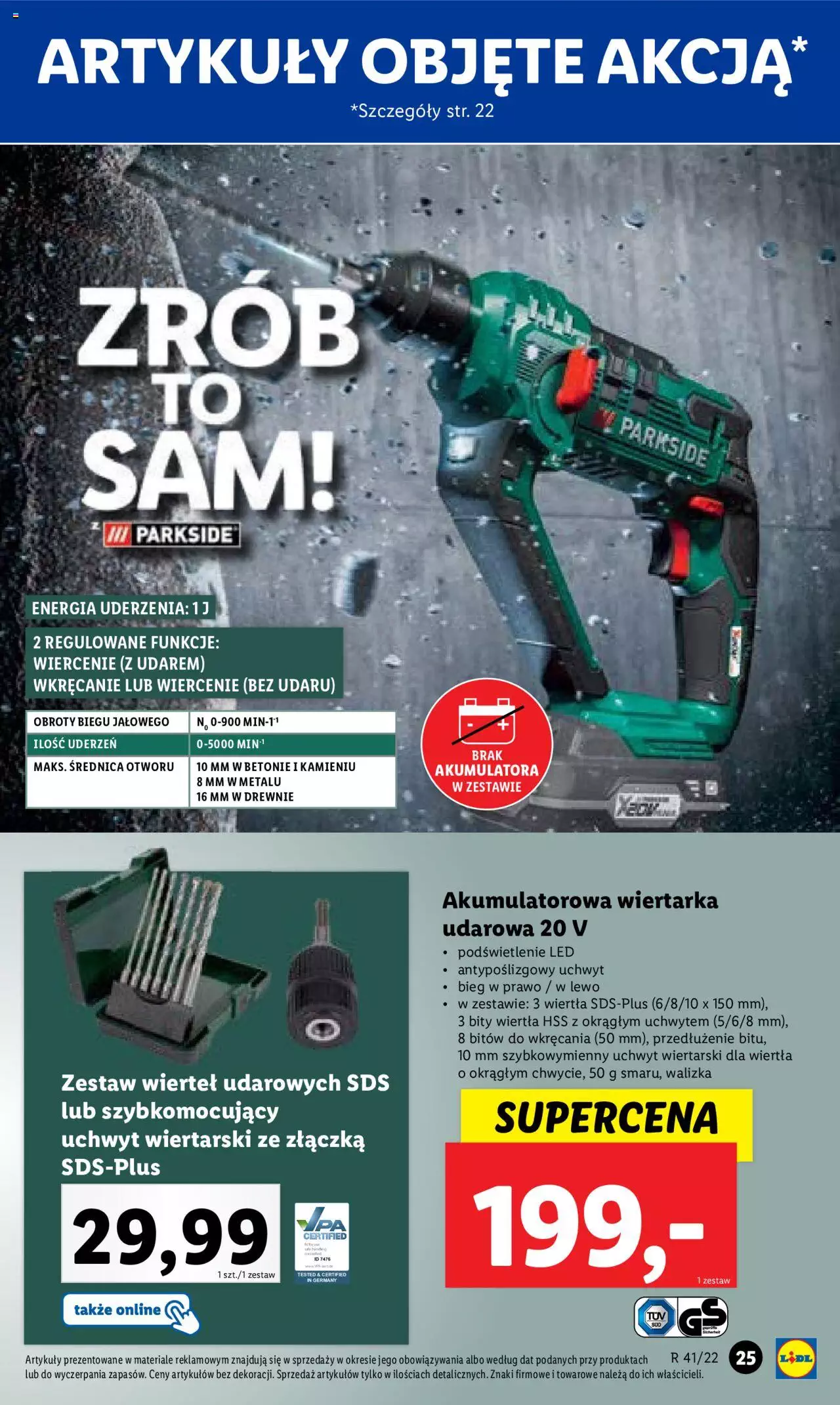 Lidl Katalog gazetka ważna od 10.10.2022 do 15.10.2022 strona 25