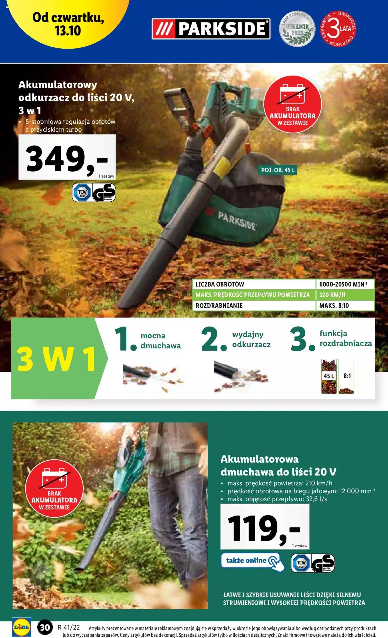 Lidl Katalog gazetka ważna od 10.10.2022 do 15.10.2022 strona 30