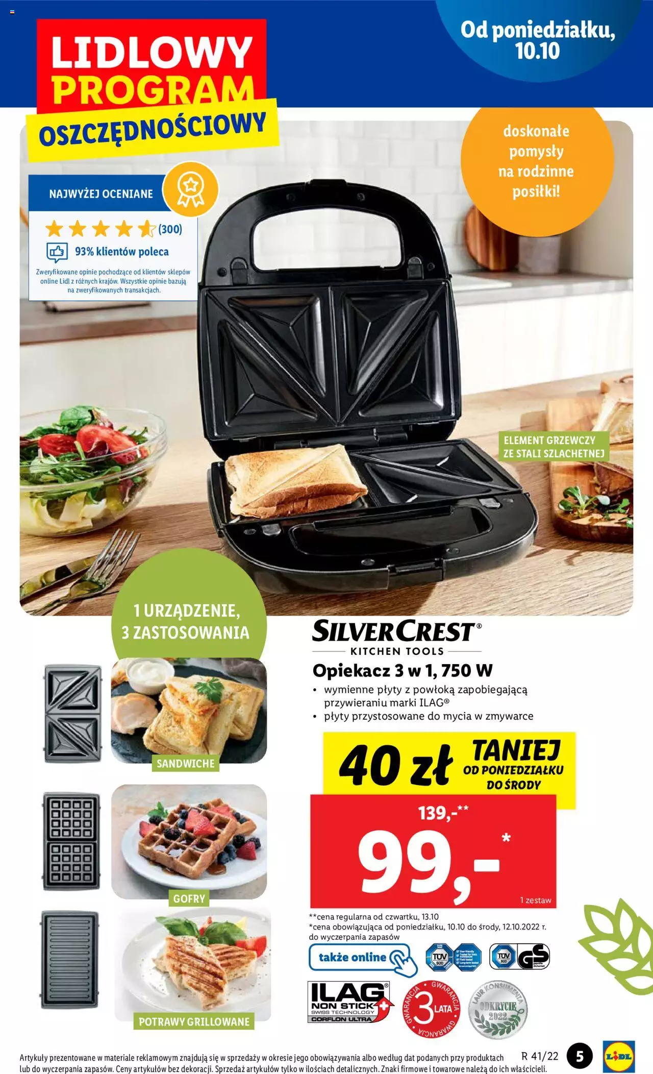 Lidl Katalog gazetka ważna od 10.10.2022 do 15.10.2022 strona 5