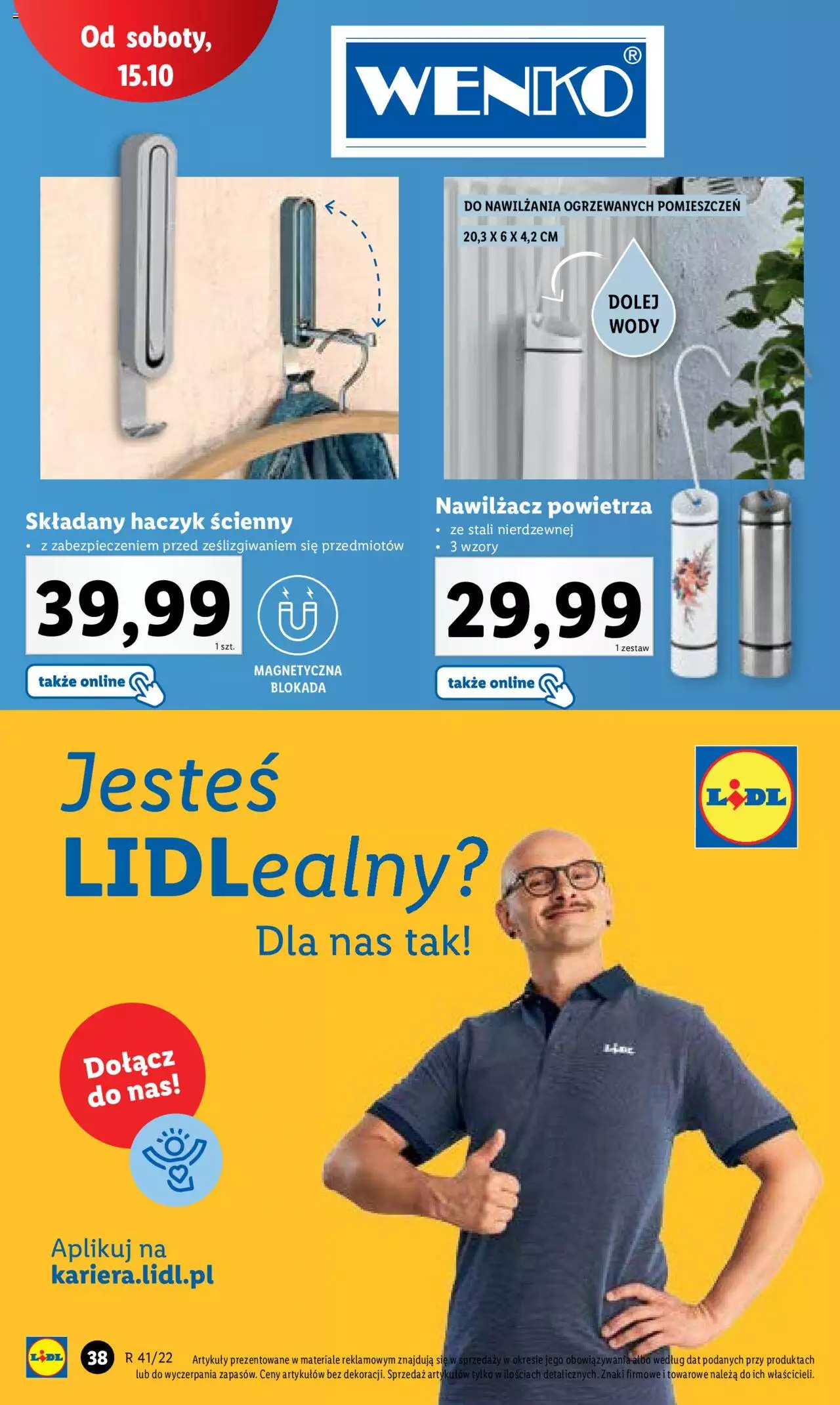 Lidl Katalog gazetka ważna od 10.10.2022 do 15.10.2022 strona 42
