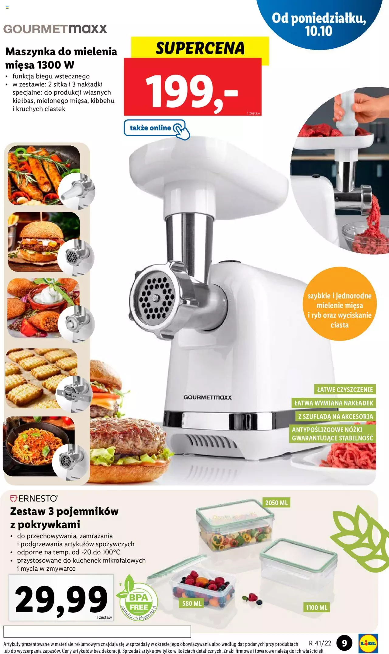 Lidl Katalog gazetka ważna od 10.10.2022 do 15.10.2022 strona 9