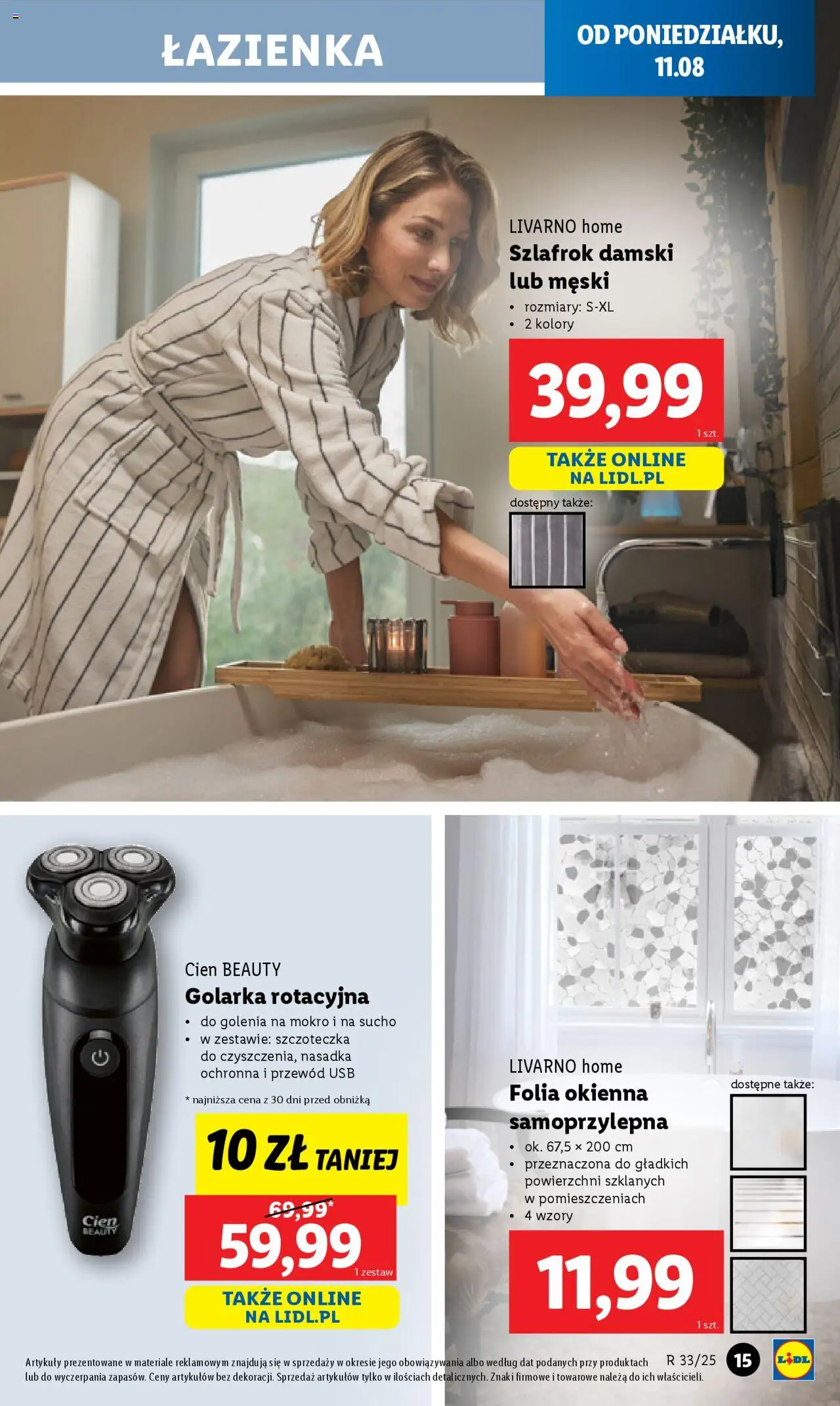 LIDL Katalog gazetka ważna od  11.08.2025 do 16.08.2025 strona 15