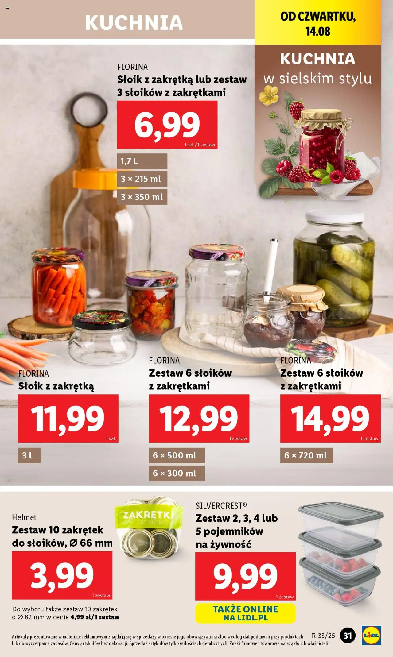 LIDL Katalog gazetka ważna od  11.08.2025 do 16.08.2025 strona 34