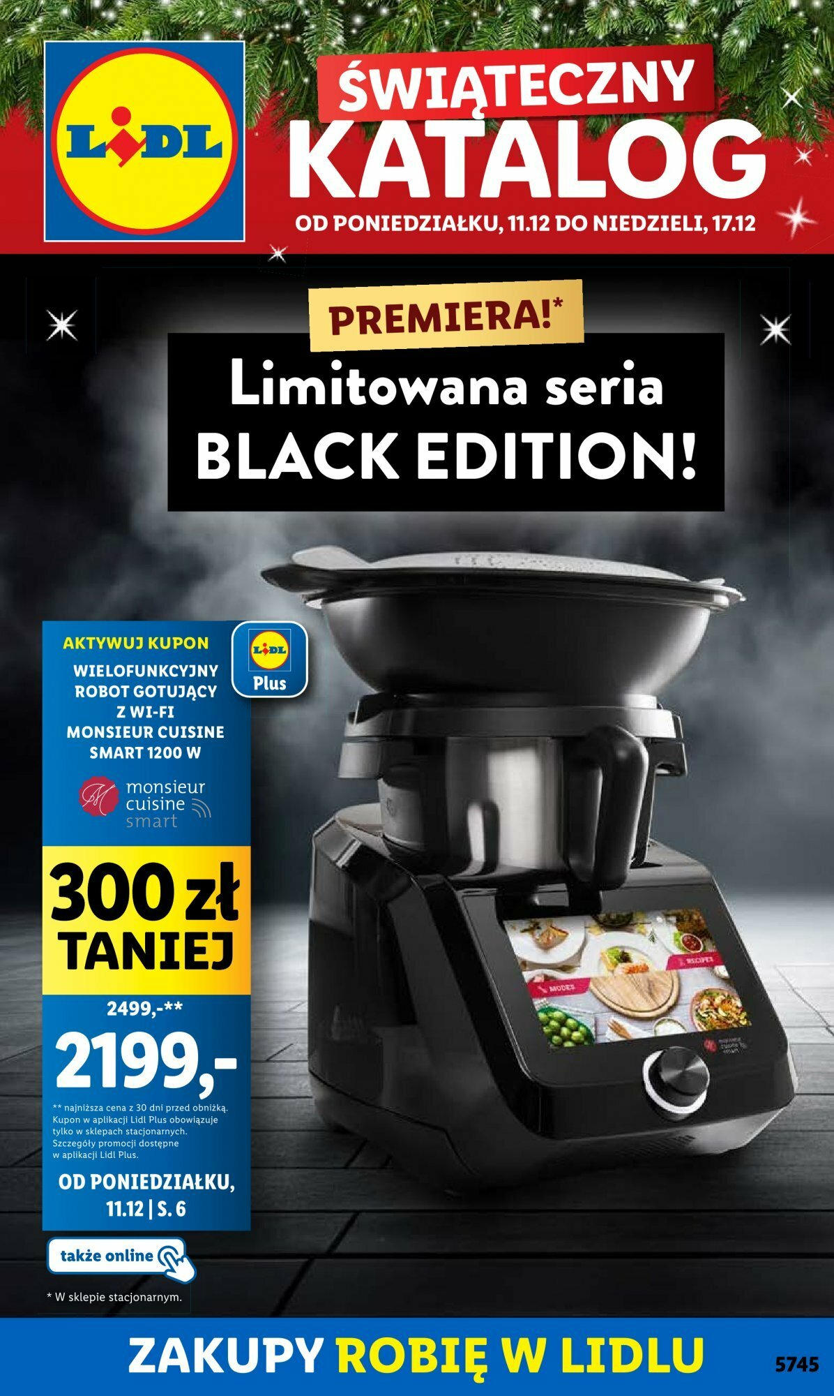 Lidl Katalog gazetka ważna  od  11.12.2023 do 17.12.2023 strona 1