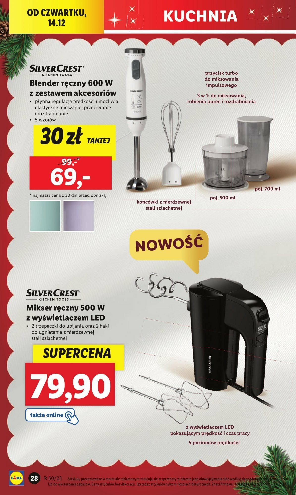 Lidl Katalog gazetka ważna  od  11.12.2023 do 17.12.2023 strona 39