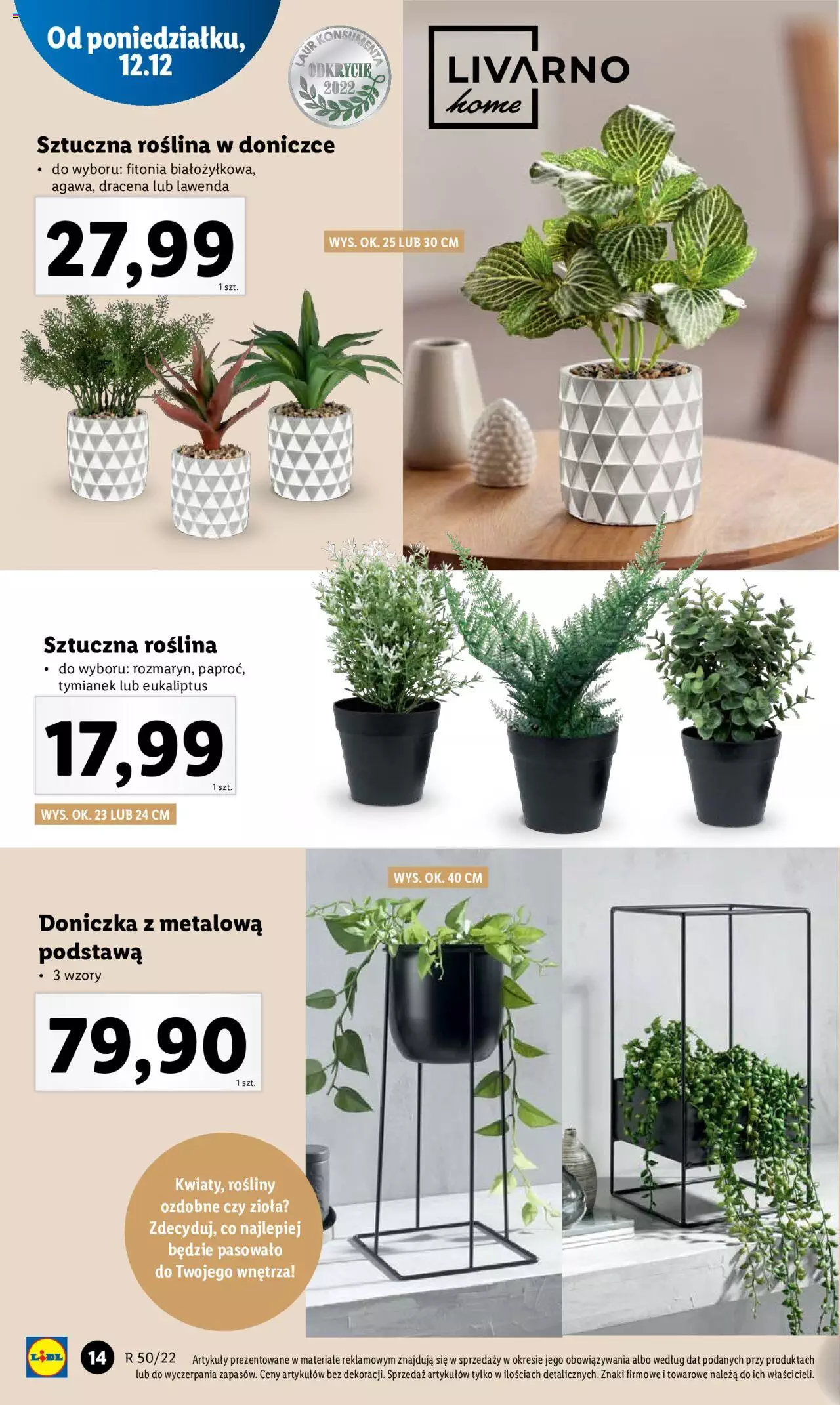 Lidl Katalog gazetka ważna od 12.12.2022 do 18.12.2022 strona 14