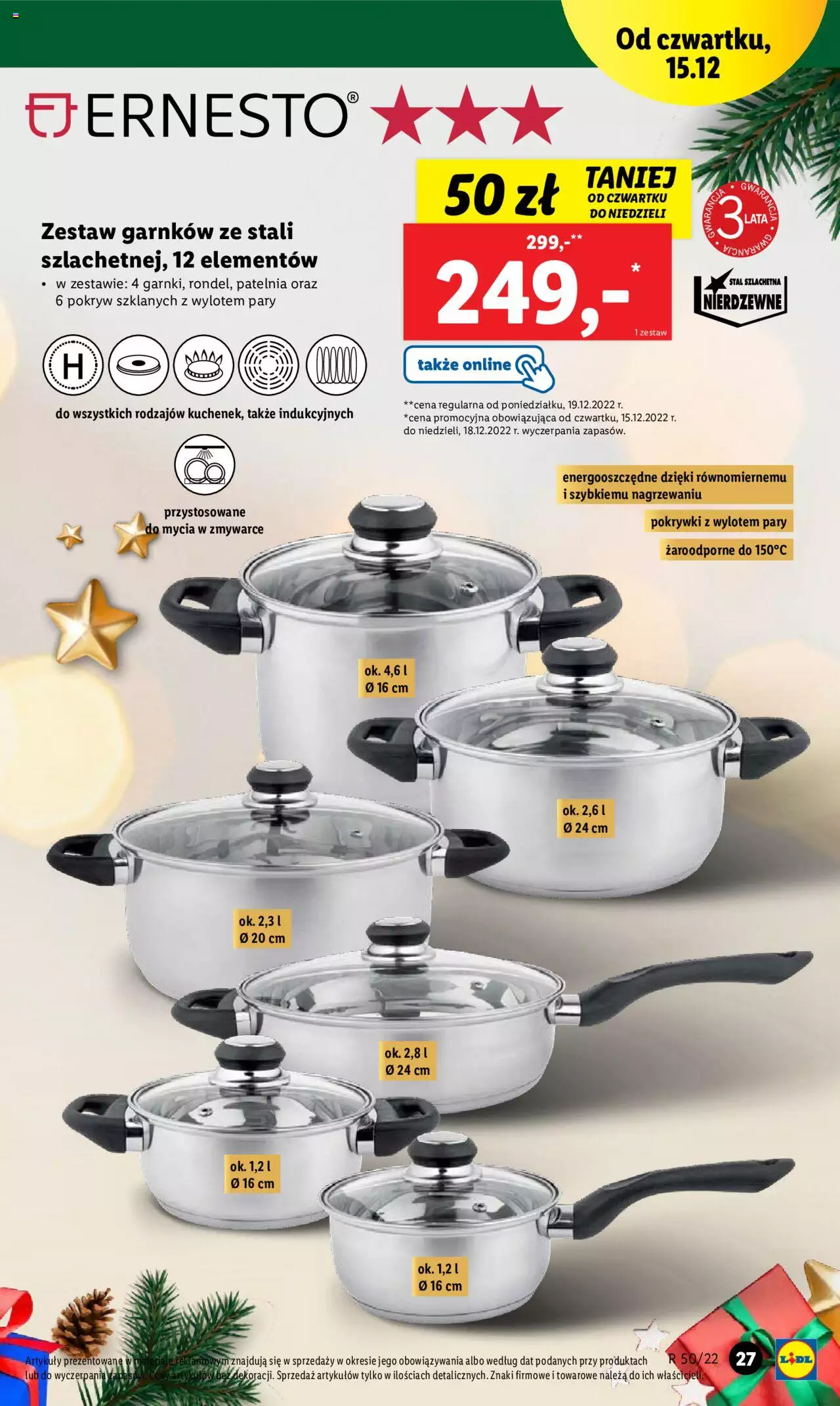 Lidl Katalog gazetka ważna od 12.12.2022 do 18.12.2022 strona 27