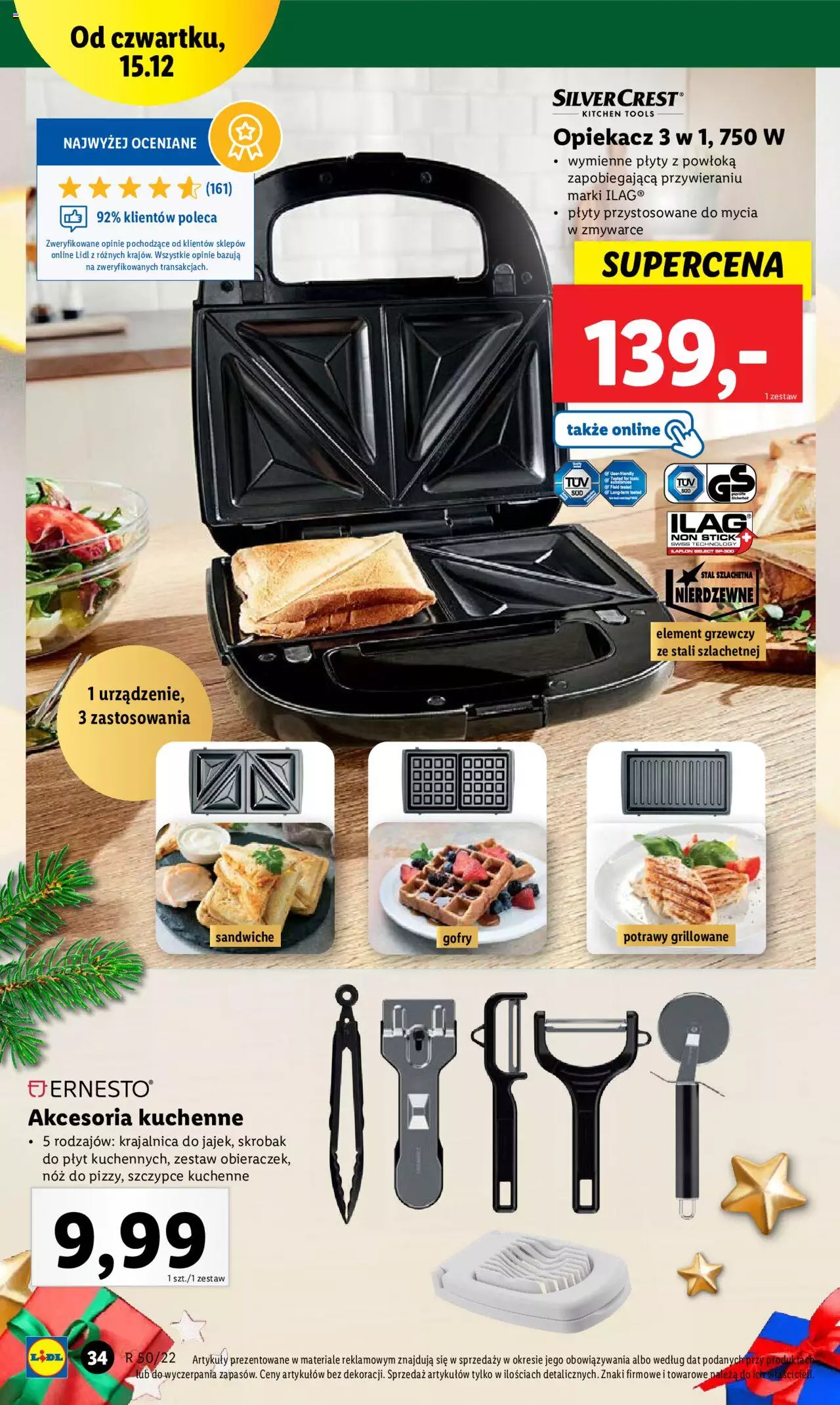 Lidl Katalog gazetka ważna od 12.12.2022 do 18.12.2022 strona 34