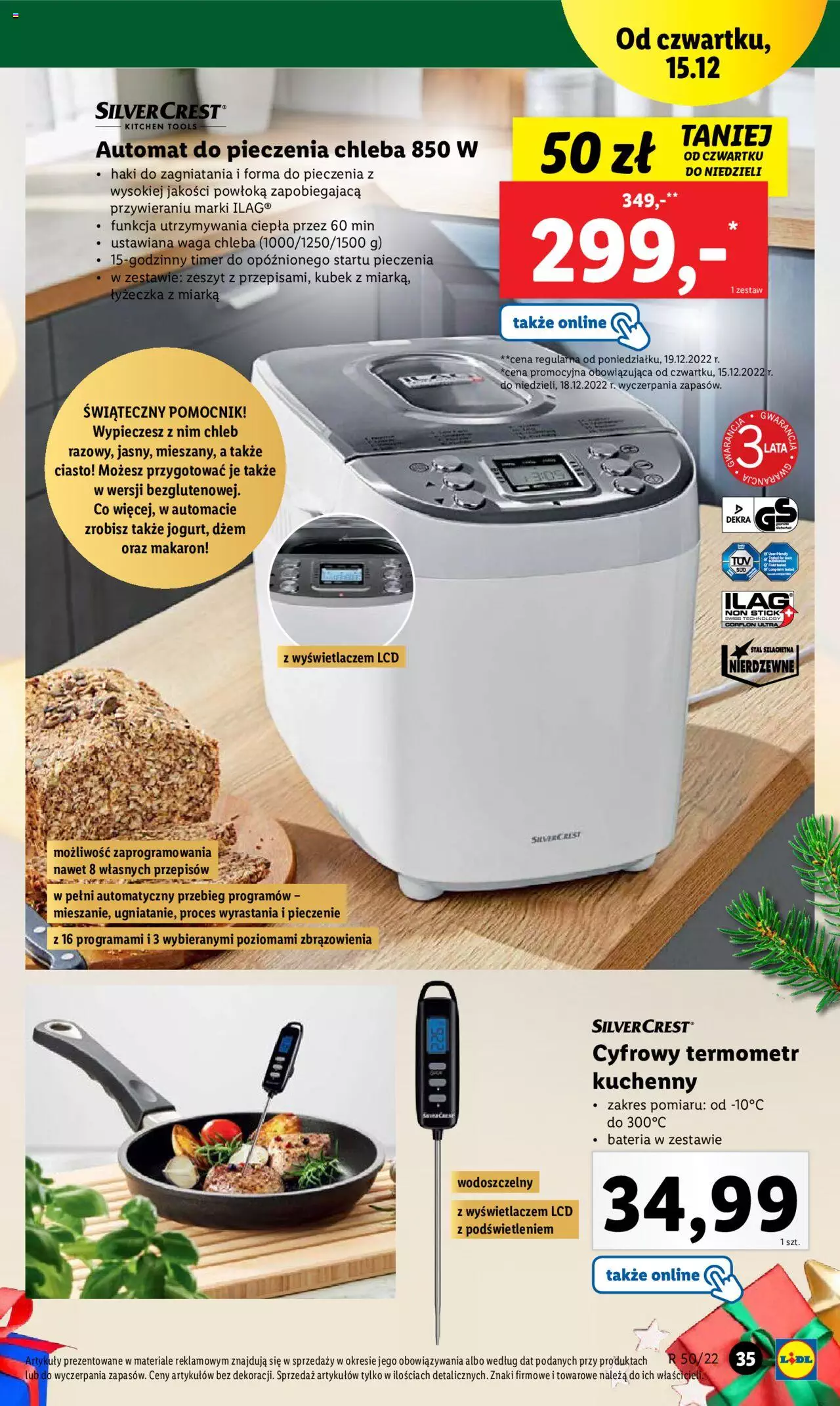 Lidl Katalog gazetka ważna od 12.12.2022 do 18.12.2022 strona 35