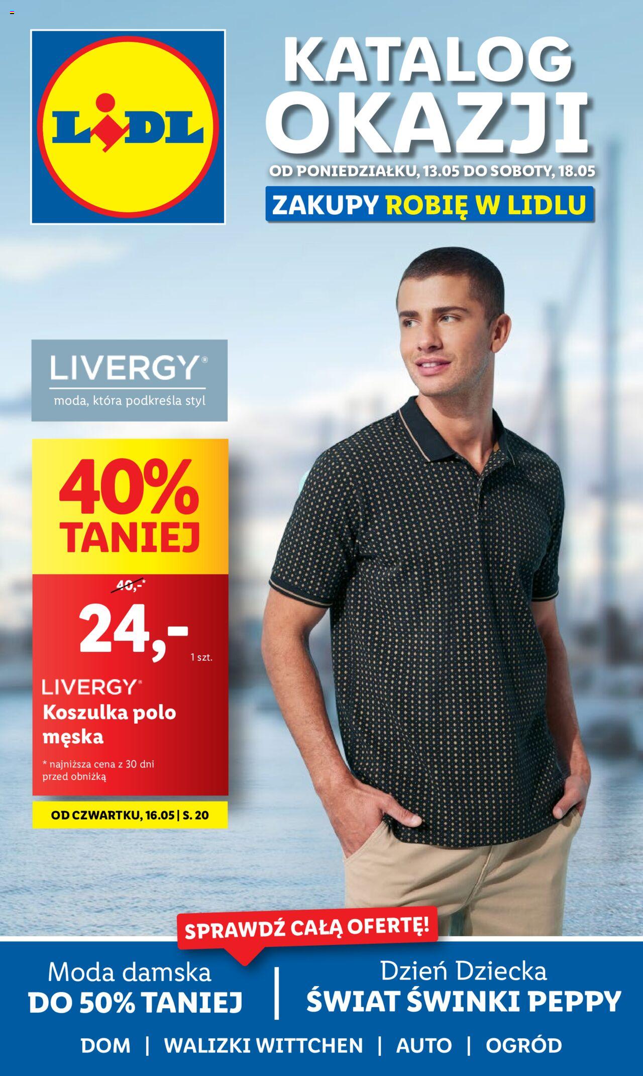 LIDL Katalog gazetka ważna od 13.05.2024 do 18.05.2024 strona 1