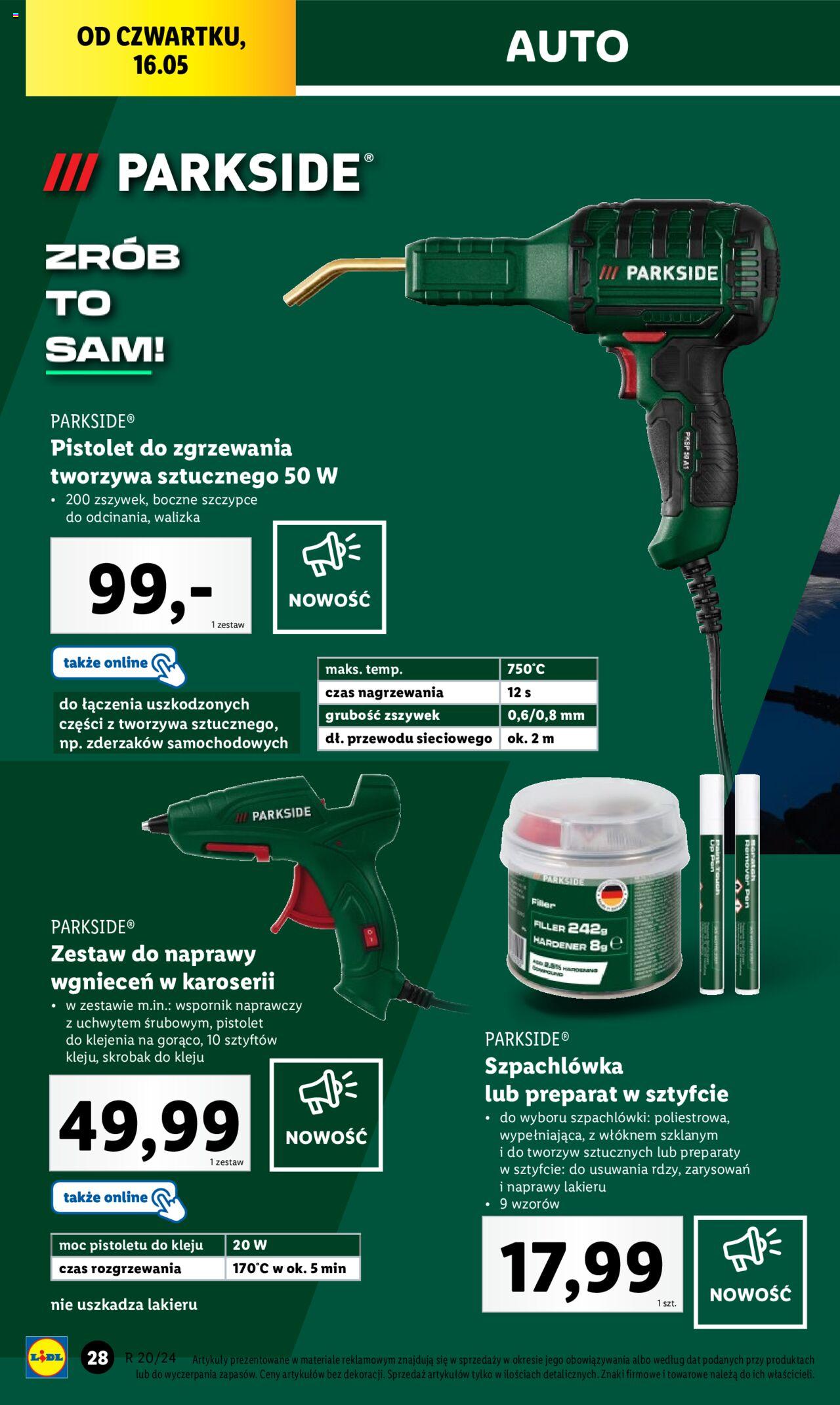 LIDL Katalog gazetka ważna od 13.05.2024 do 18.05.2024 strona 34
