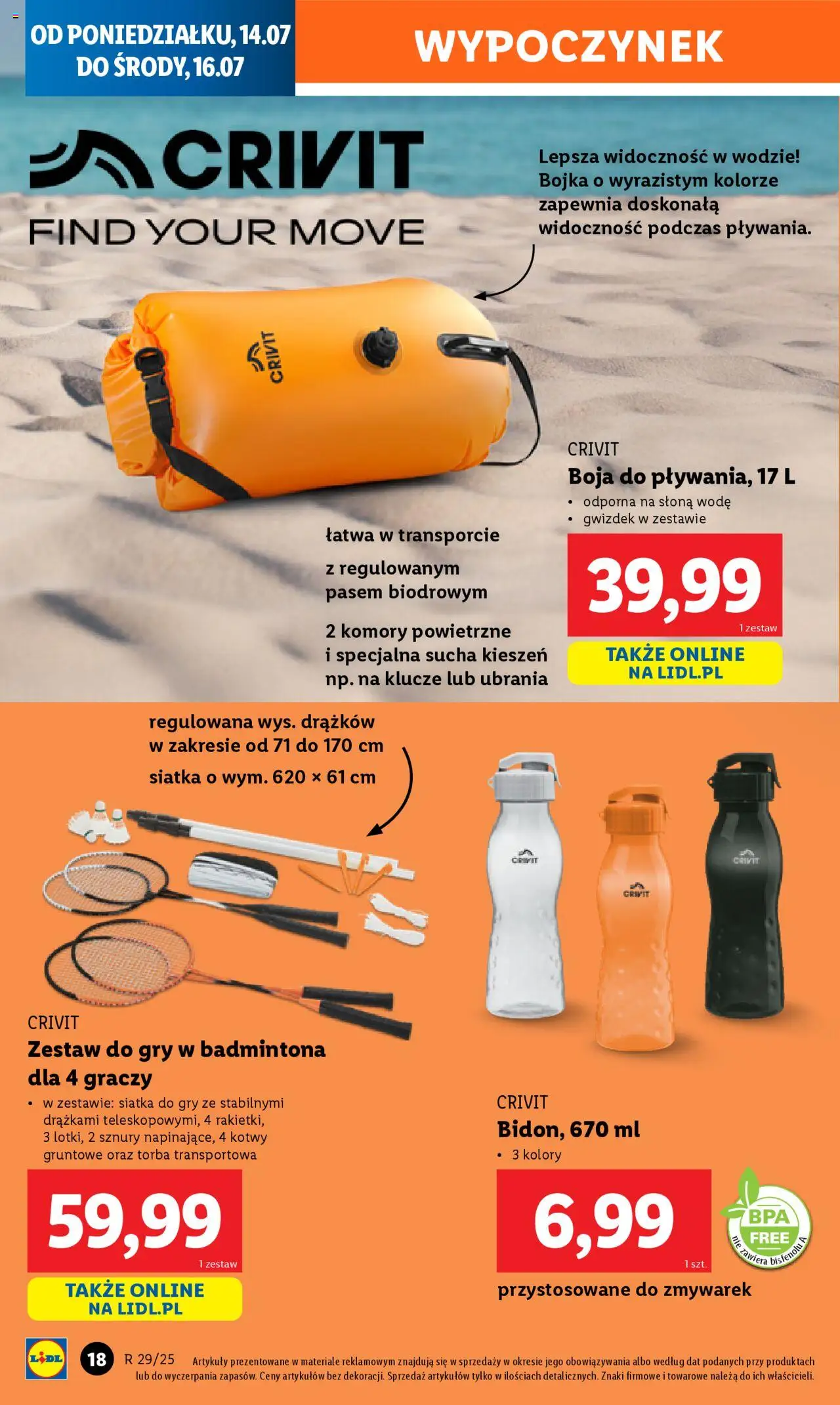 LIDL Katalog gazetka ważna od  14.07.2025 do 19.07.2025 strona 20