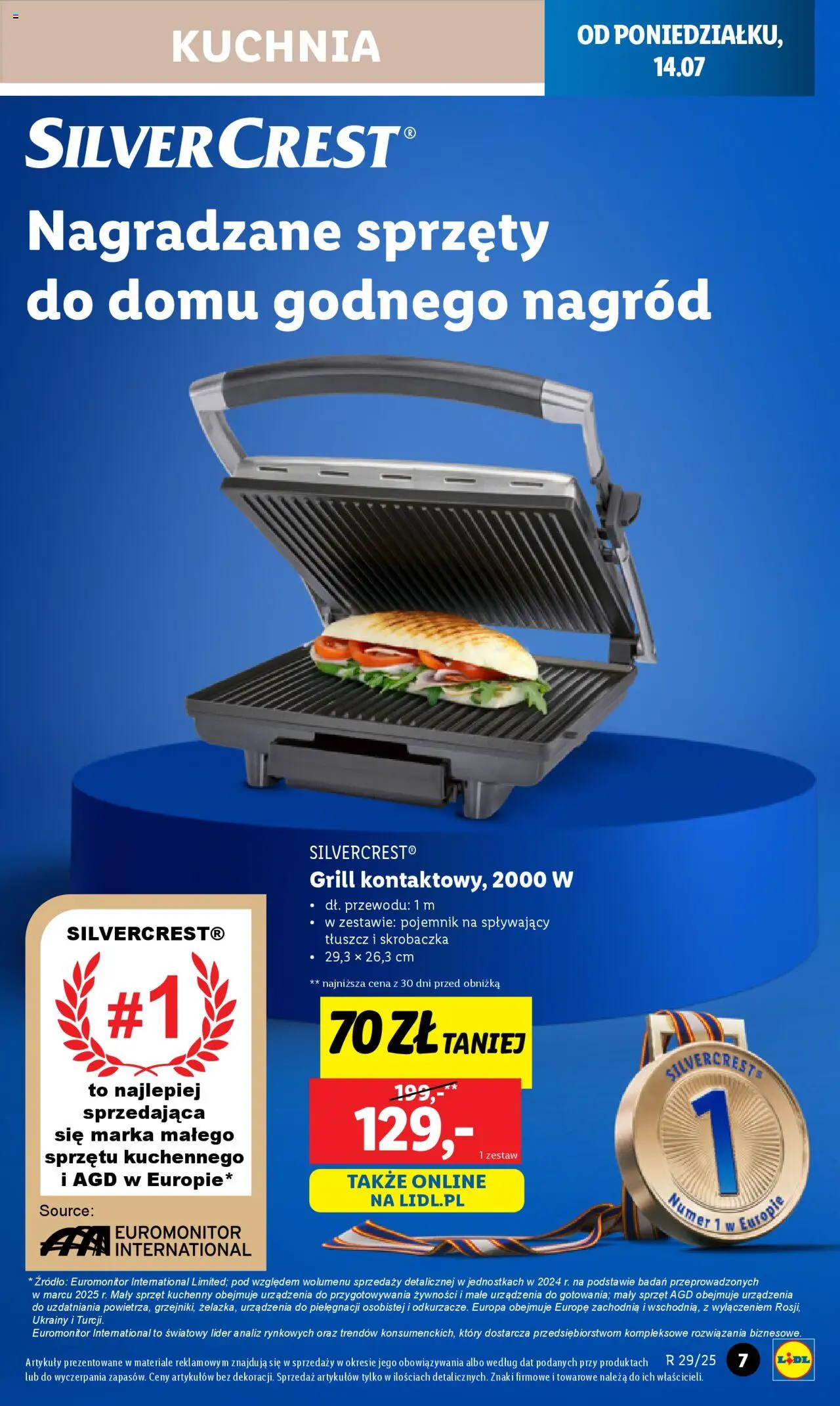 LIDL Katalog gazetka ważna od  14.07.2025 do 19.07.2025 strona 9