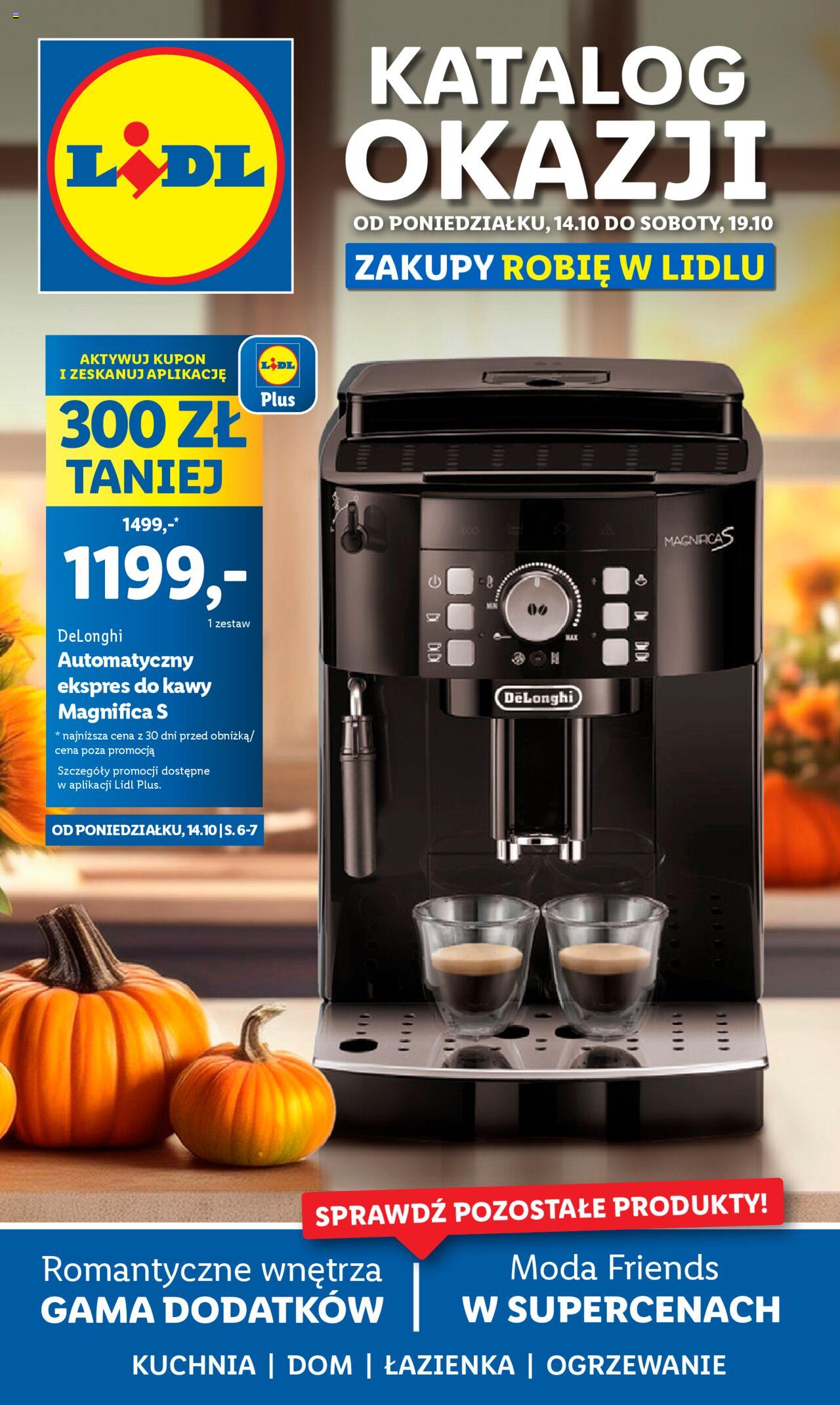LIDL Katalog gazetka ważna od 14.10.2024 do 19.10.2024 strona 1