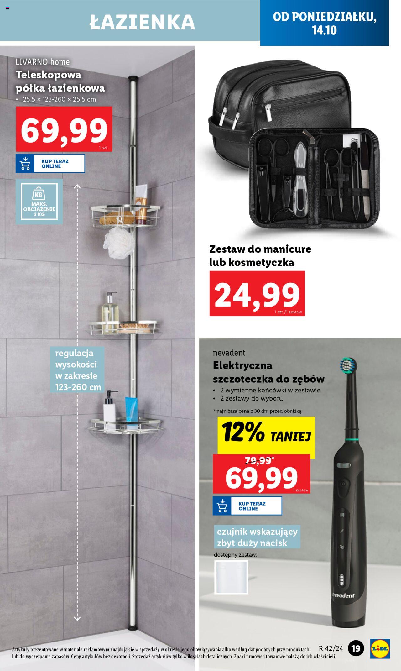 LIDL Katalog gazetka ważna od 14.10.2024 do 19.10.2024 strona 21