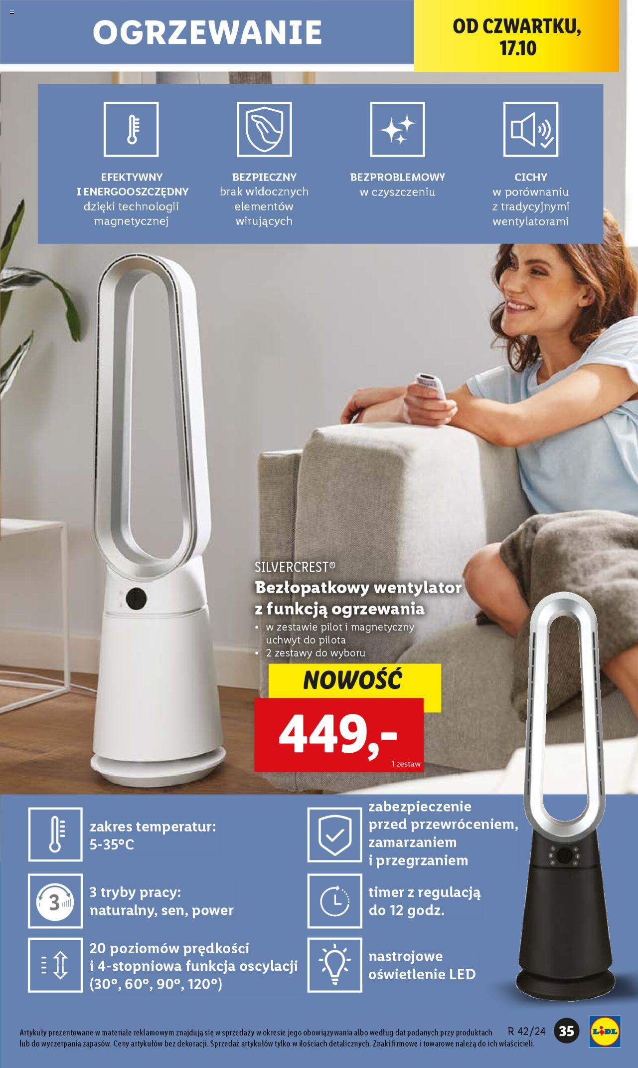 LIDL Katalog gazetka ważna od 14.10.2024 do 19.10.2024 strona 34