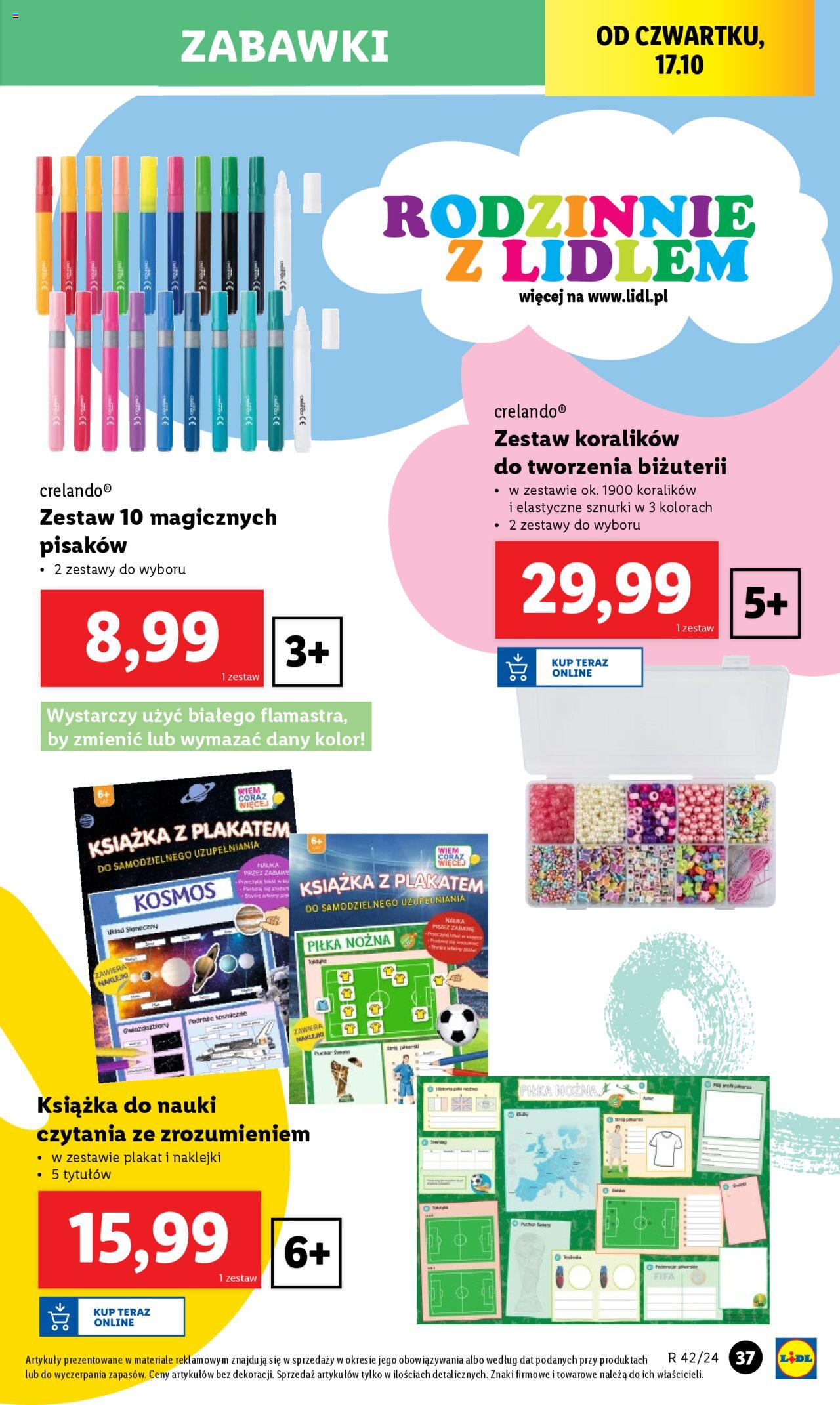 LIDL Katalog gazetka ważna od 14.10.2024 do 19.10.2024 strona 36