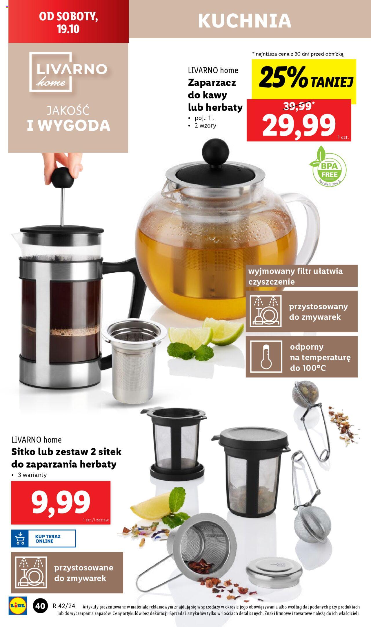 LIDL Katalog gazetka ważna od 14.10.2024 do 19.10.2024 strona 41