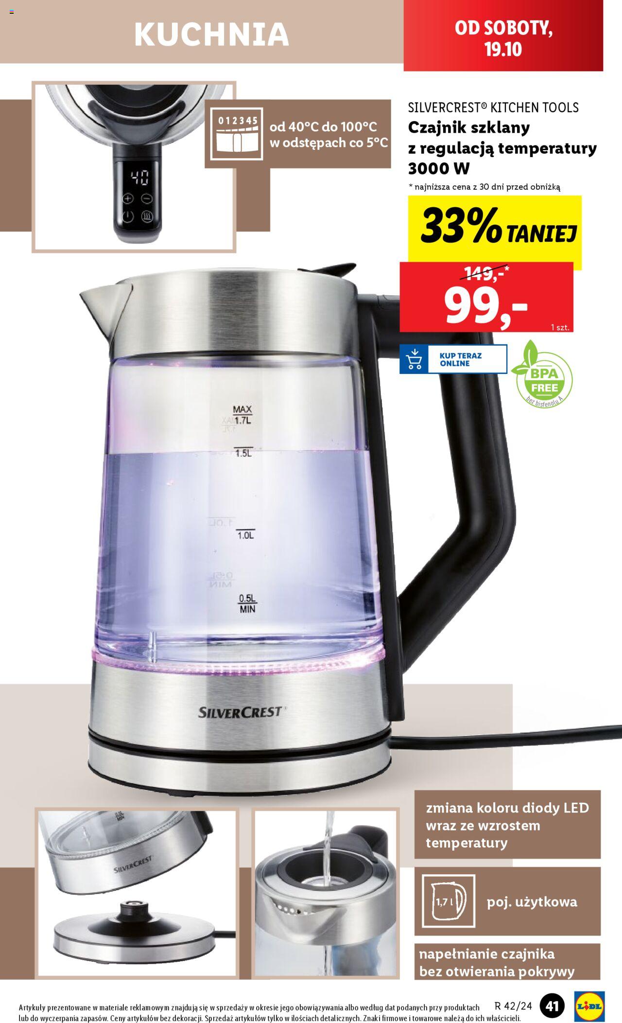 LIDL Katalog gazetka ważna od 14.10.2024 do 19.10.2024 strona 42