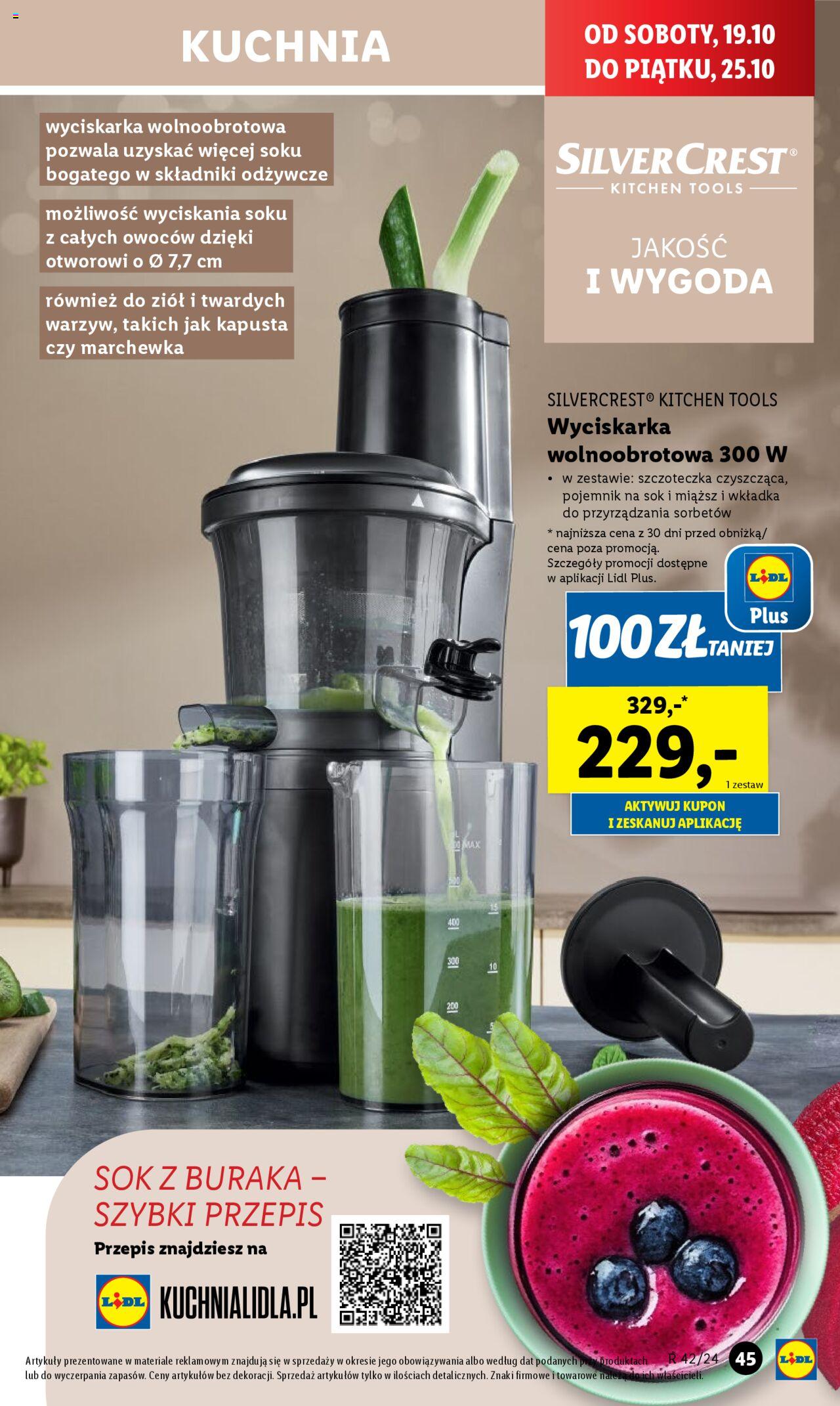 LIDL Katalog gazetka ważna od 14.10.2024 do 19.10.2024 strona 46