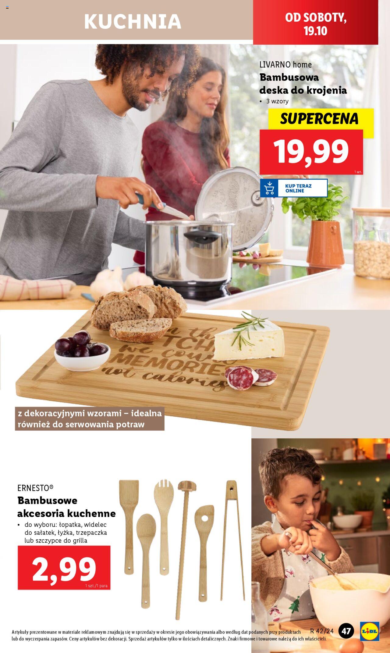 LIDL Katalog gazetka ważna od 14.10.2024 do 19.10.2024 strona 48