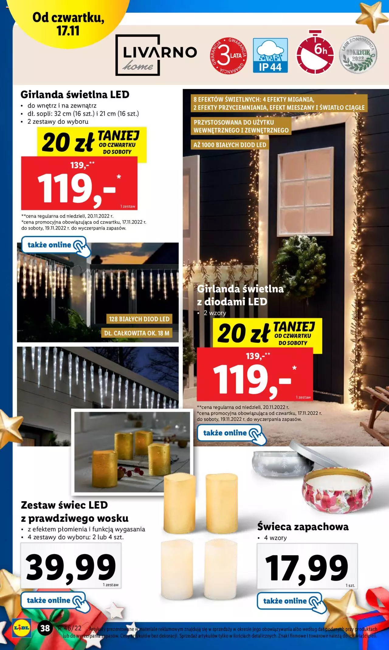 Lidl Katalog gazetka ważna  od  14.11.2022 do 19.11.2022 strona 38